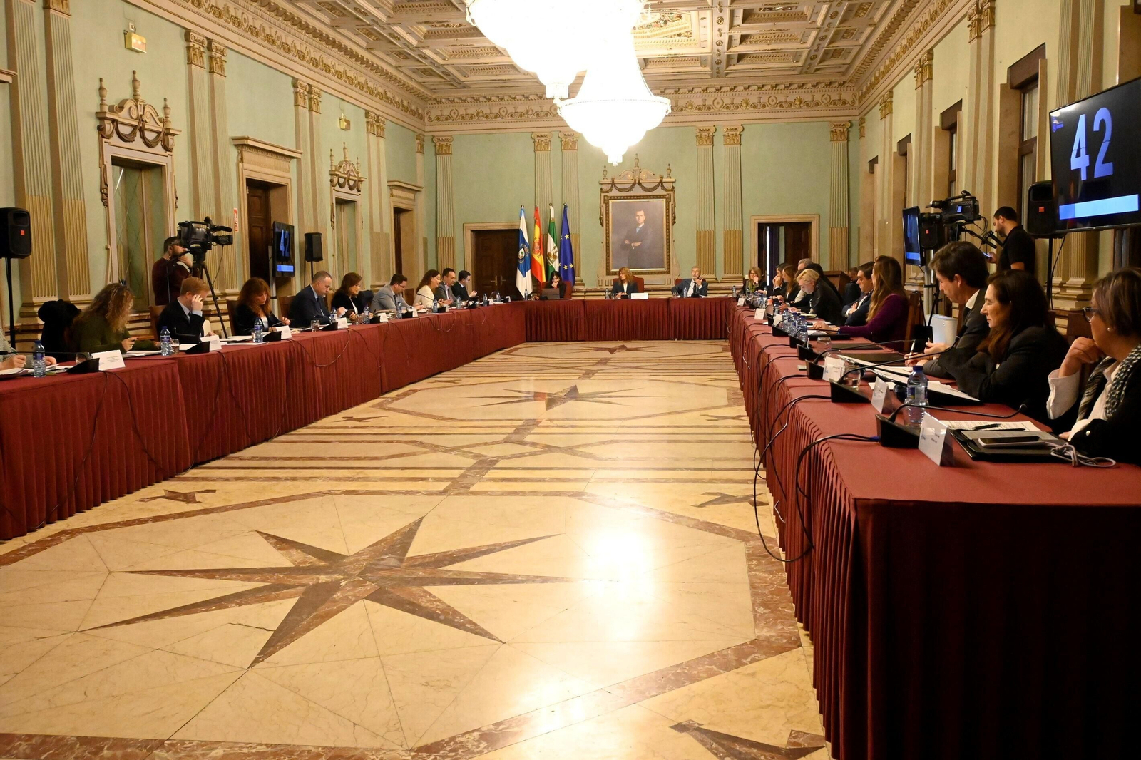 Un momento del Pleno.