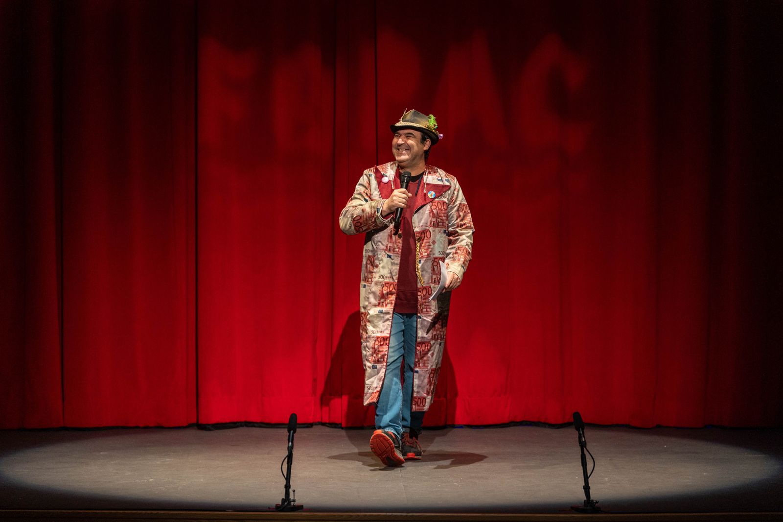 Ambiente en la primera jornada de preliminares del Carnaval Colombino