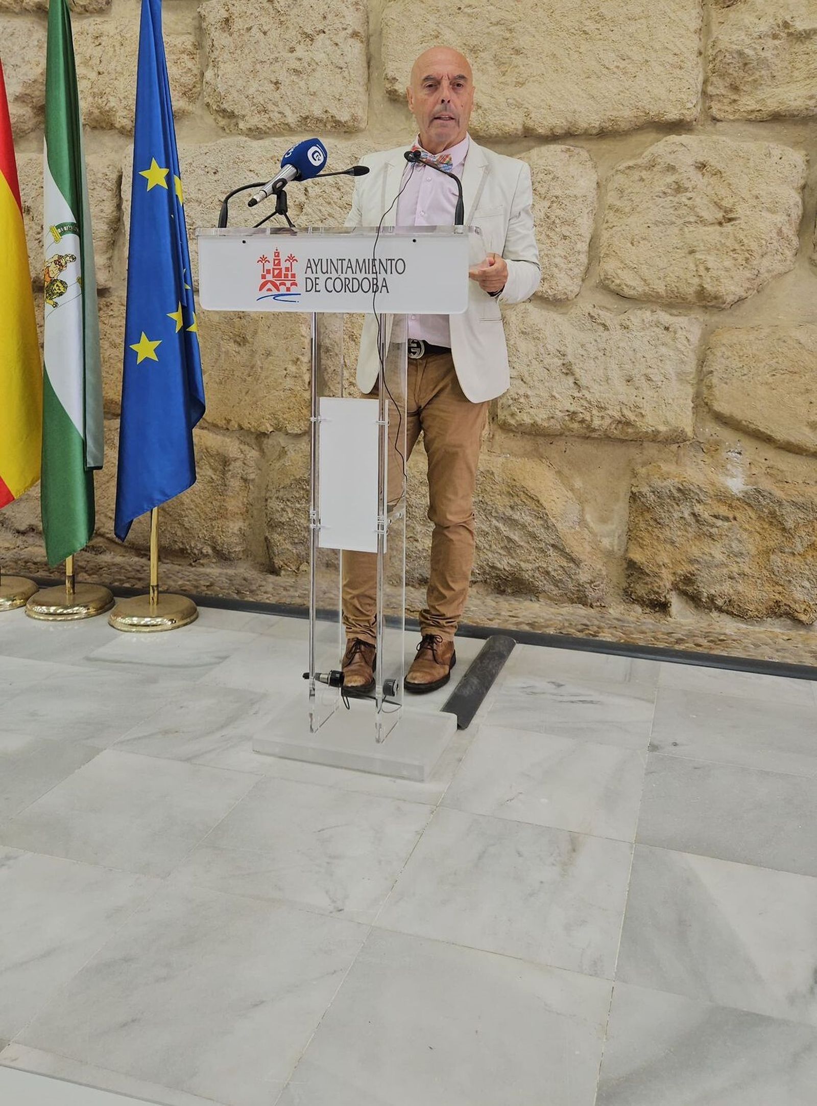 El portavoz del PSOE en el Ayuntamiento de Córdoba, Antonio Hurtado.