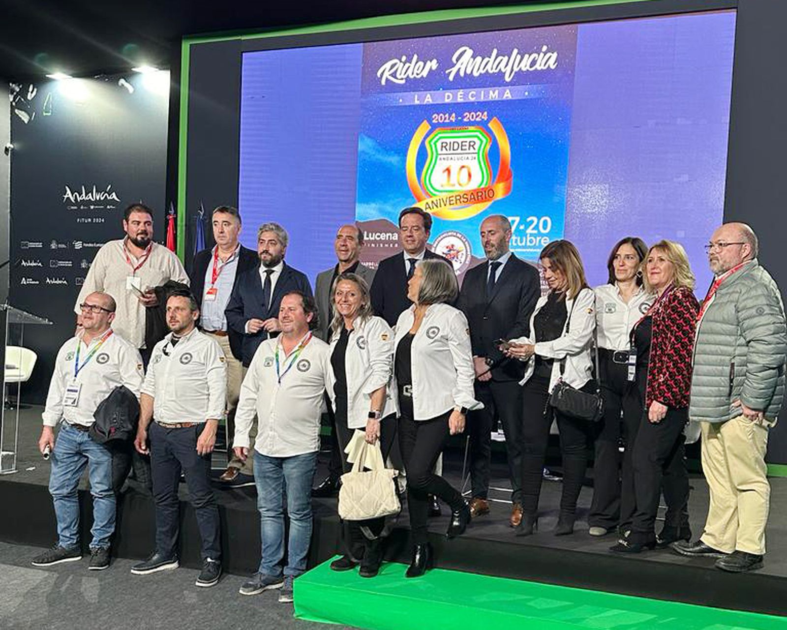Rider presentación en FITUR