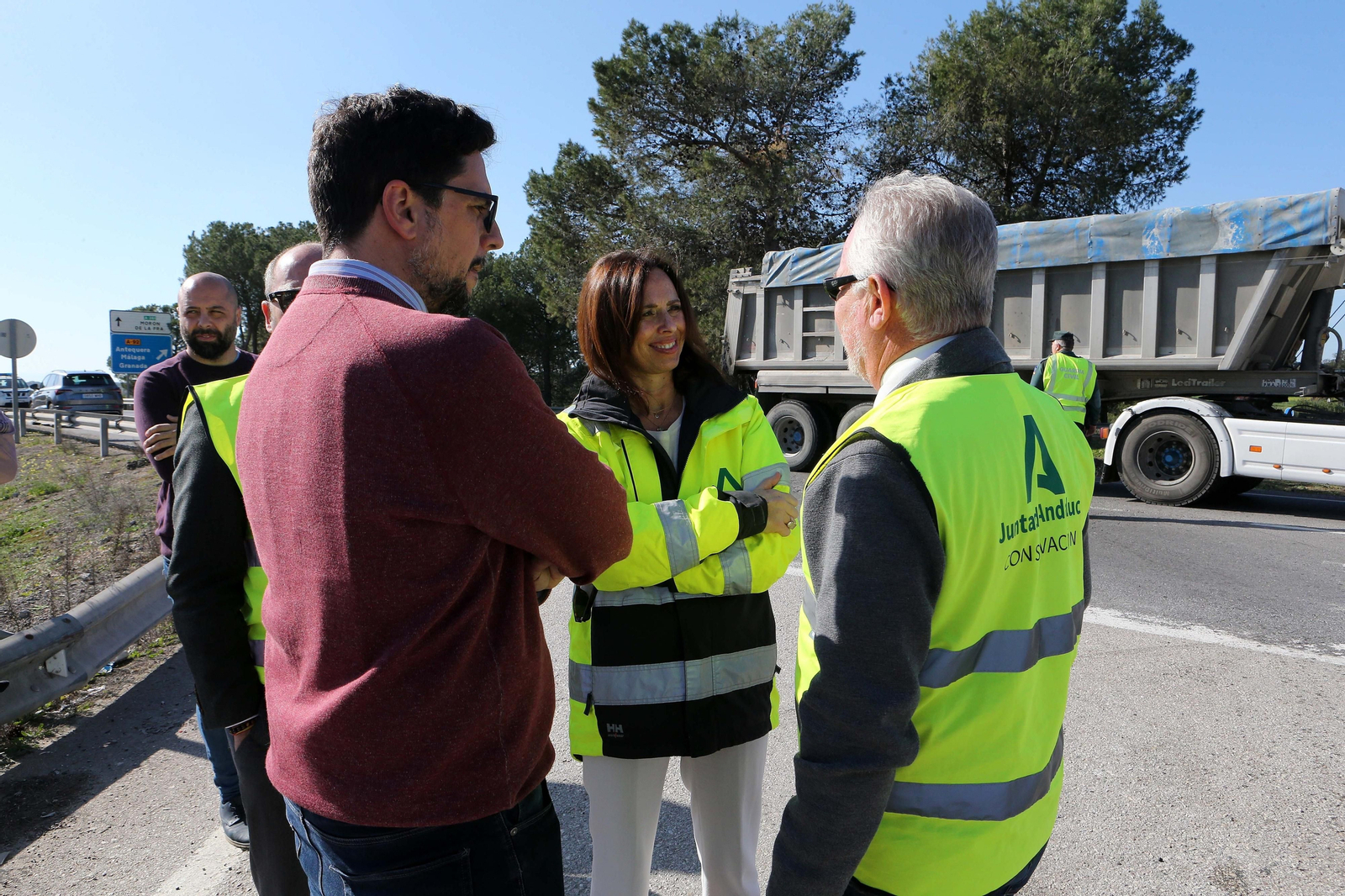 La A-92 reducirá sus carriles a uno por sentido entre Arahal y Paradas desde este lunes por obras