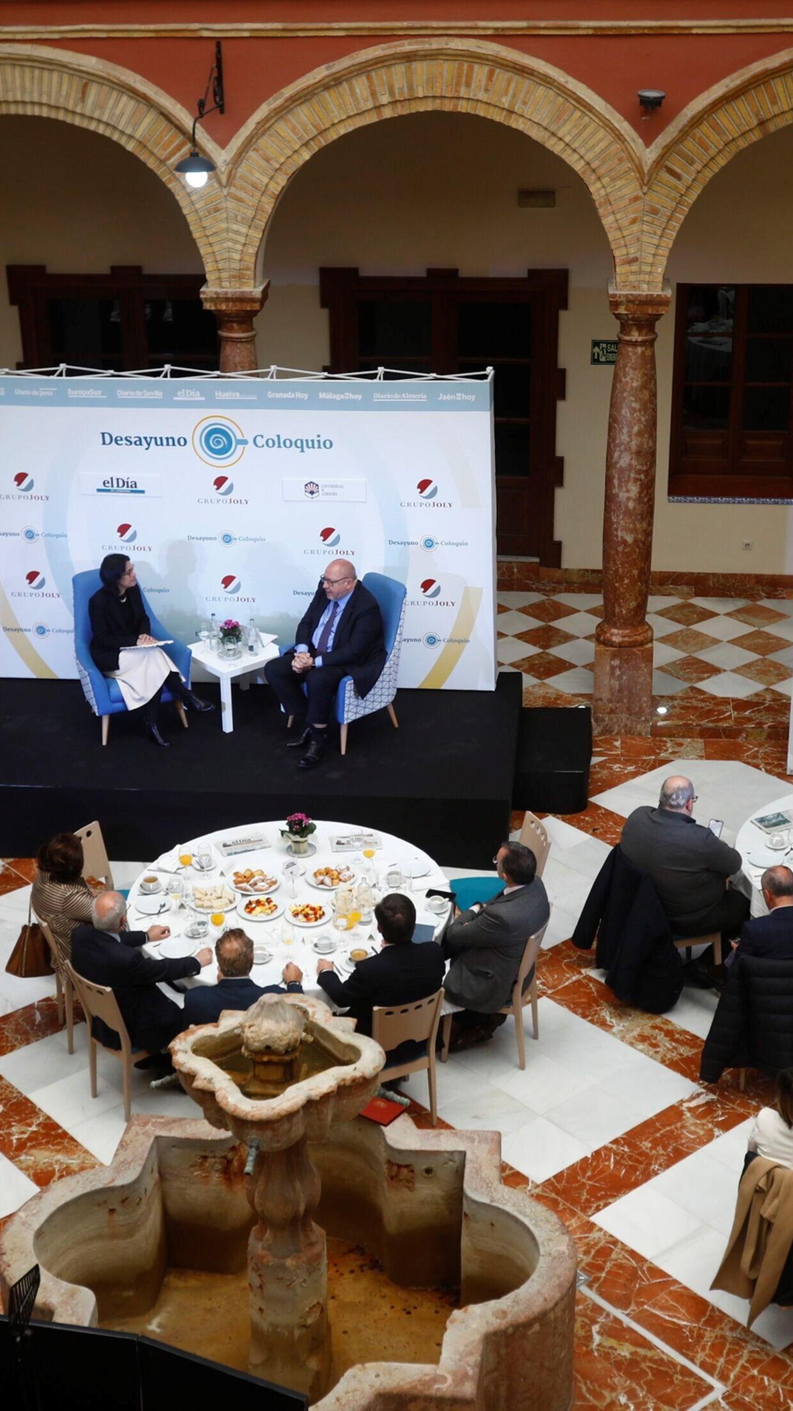 El rector de la Universidad de Córdoba, Manuel Torralbo, habla sobre los centros territoriales