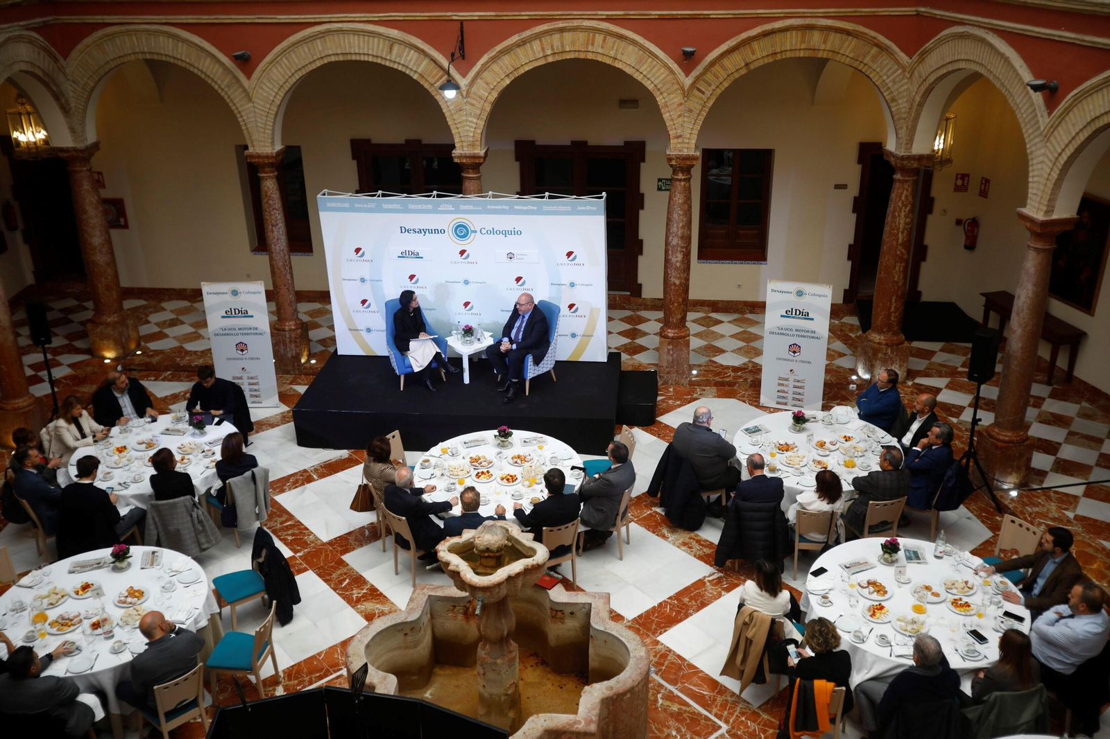 El rector de la Universidad de Córdoba, Manuel Torralbo, habla sobre los centros territoriales