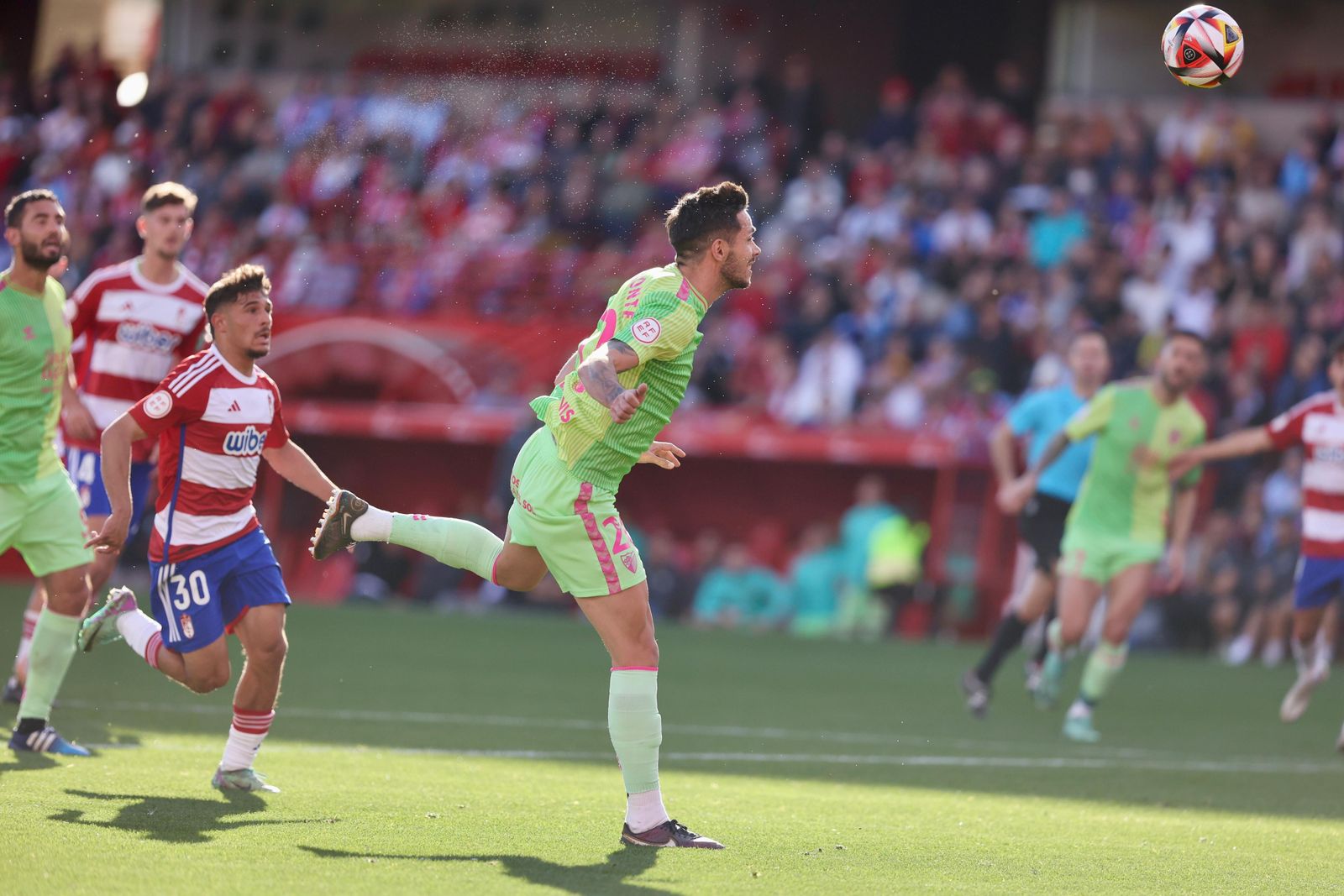 Las fotos del Recreativo Granada - Málaga CF