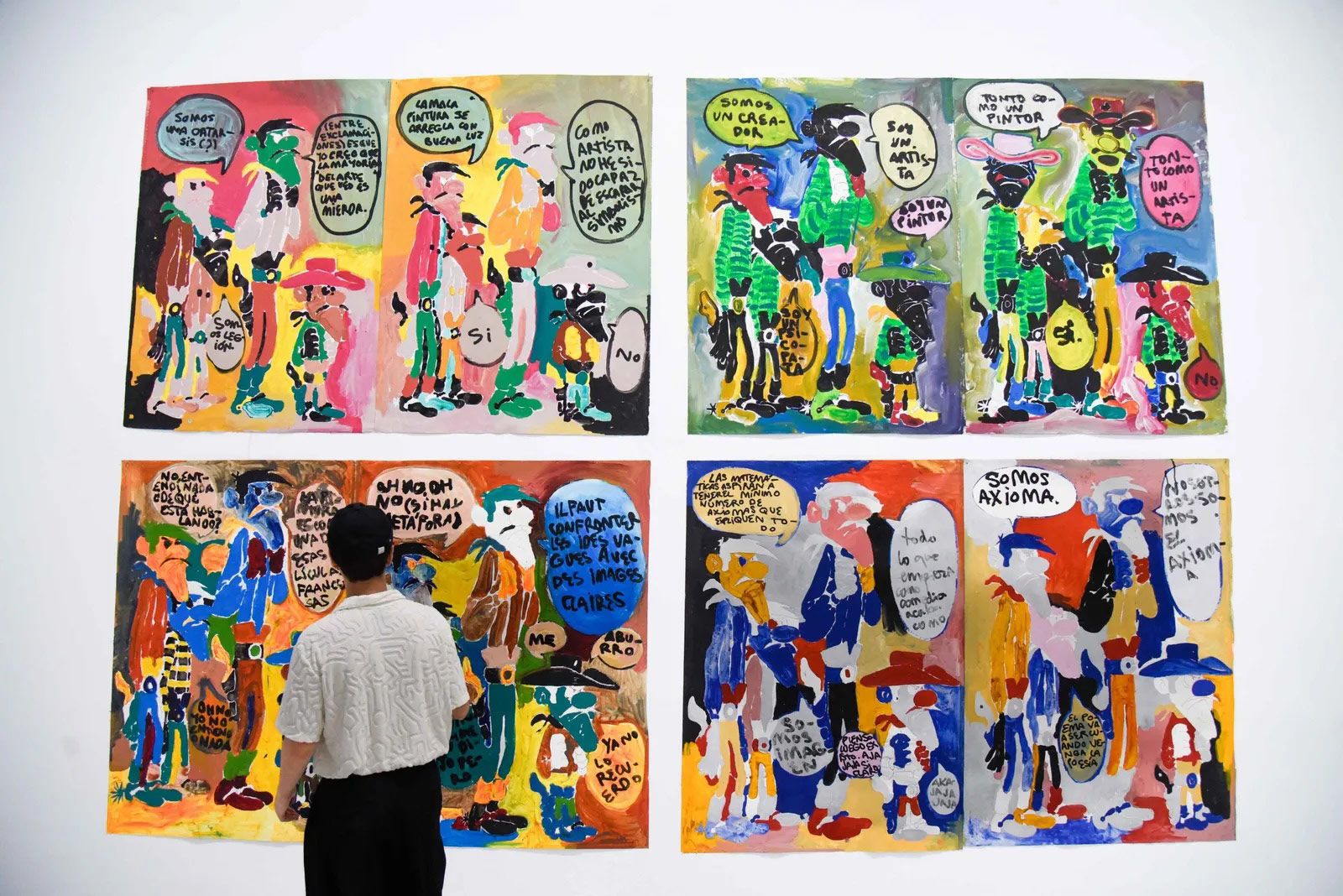 Imágenes de la exposición 'La última pintura' en el Centro Andaluz de Arte Contemporáneo