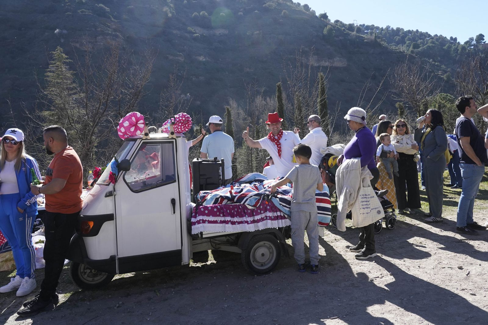 La romería de San Cecilio, en imágenes