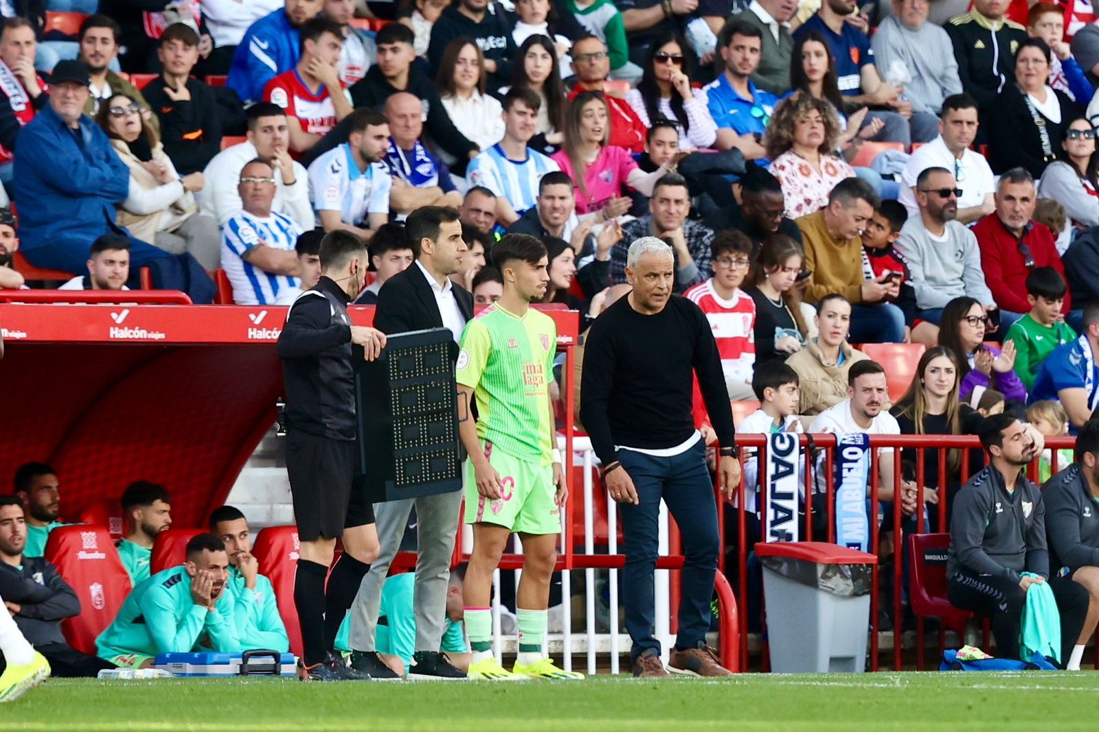 Las fotos del Recreativo Granada - Málaga CF