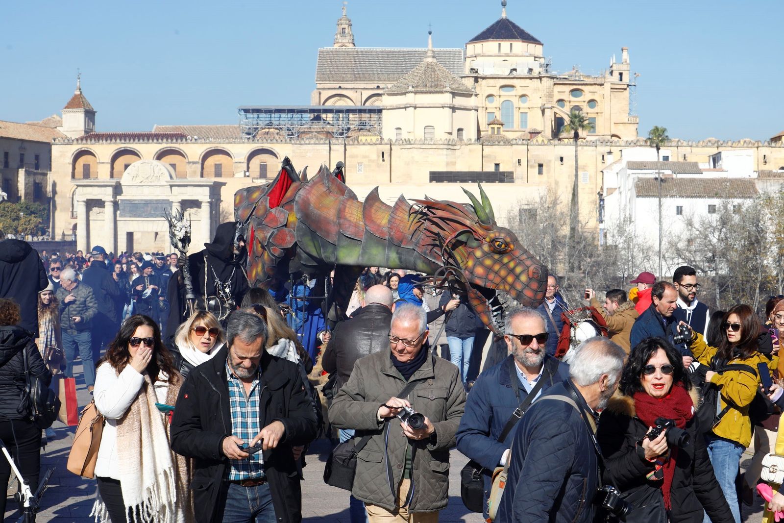 Inauguración del mercado temático del año pasado.