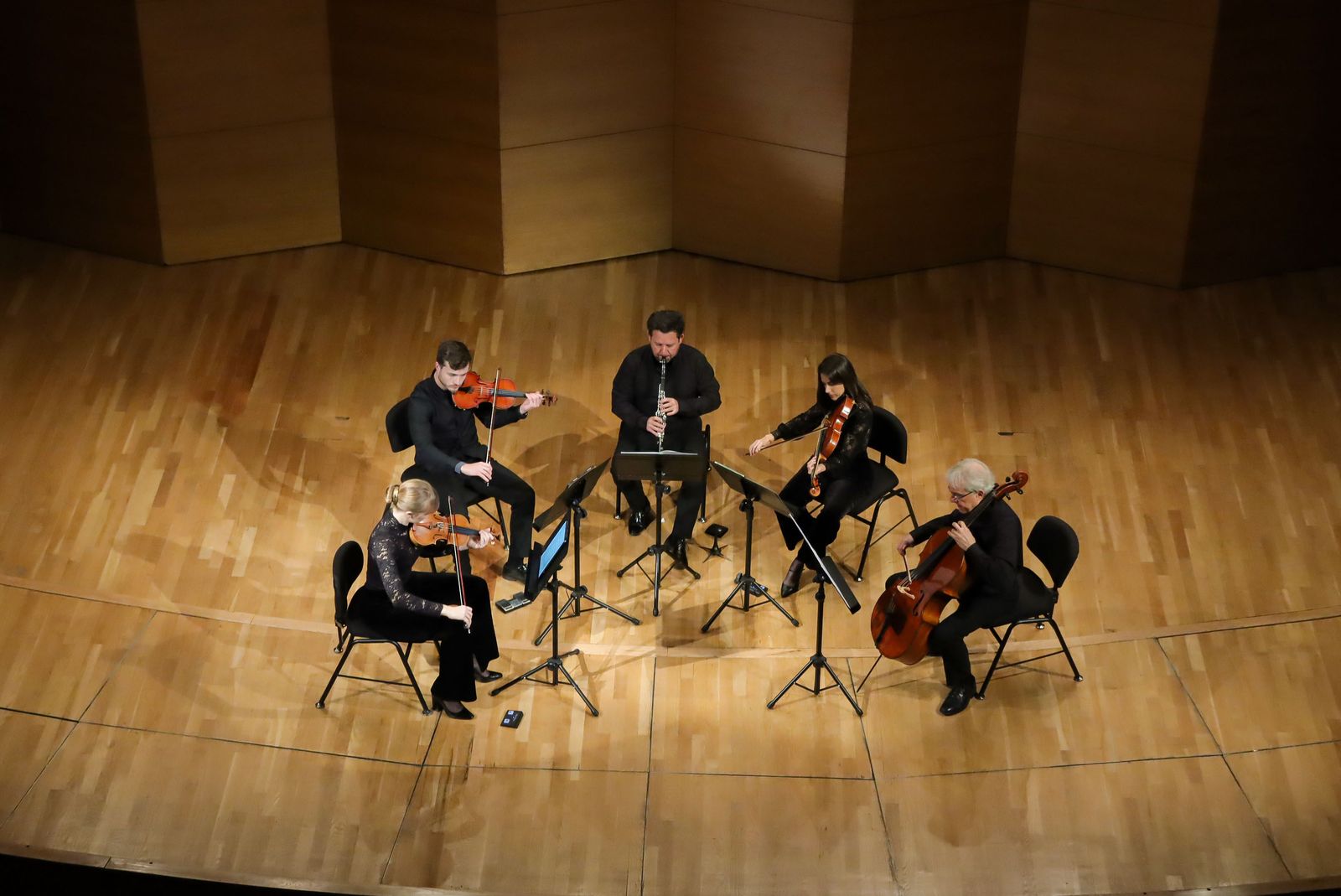 Farré, Flores, Domínguez, Boiso y Baraviera en el Espacio Turina.