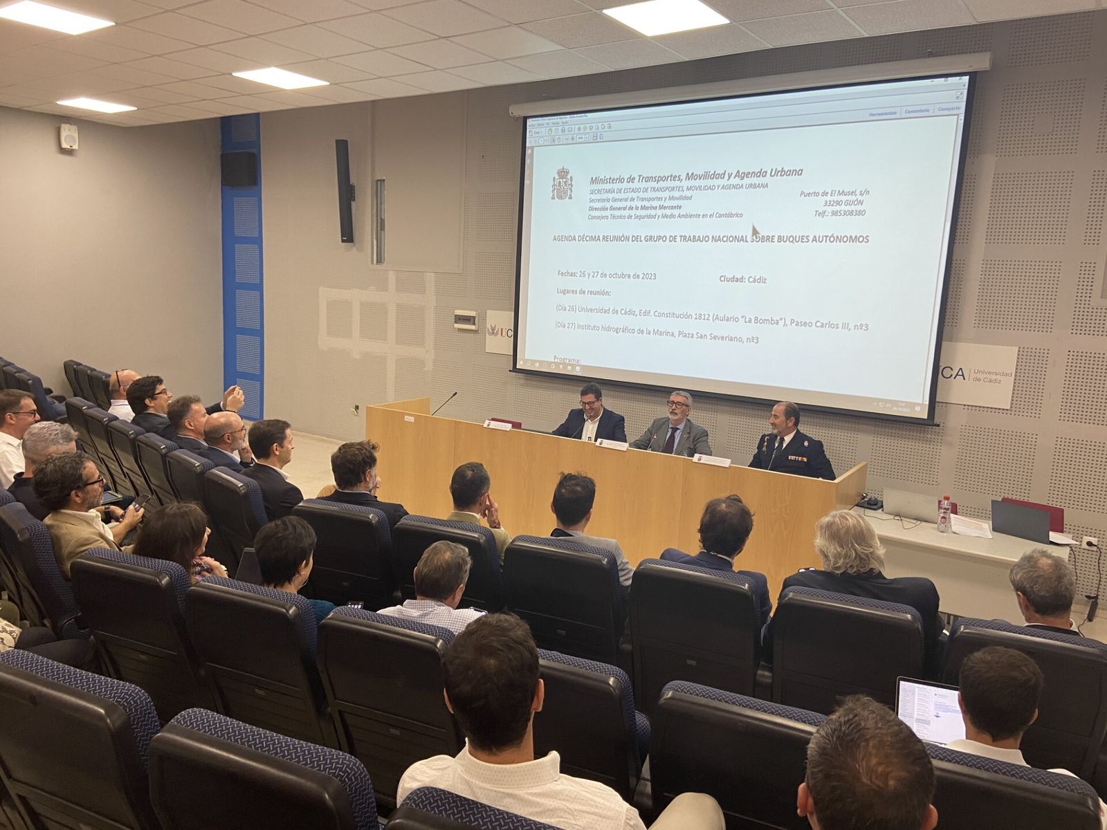 Un momento de la jornada, este jueves.