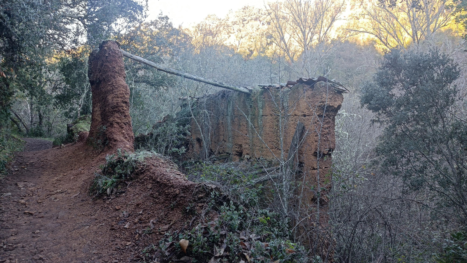 Veremos las ruinas de algunos edificios.