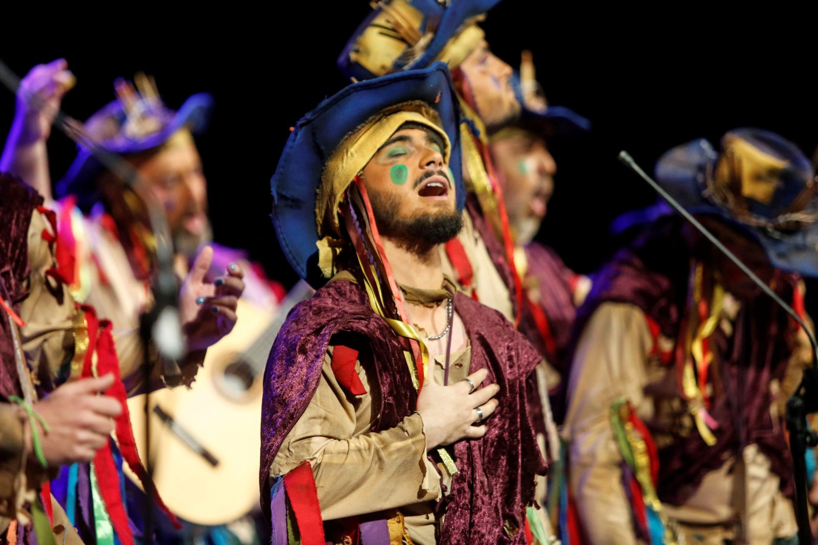 La última sesión de semifinales del Concurso de Agrupaciones del Carnaval de Córdoba, en imágenes