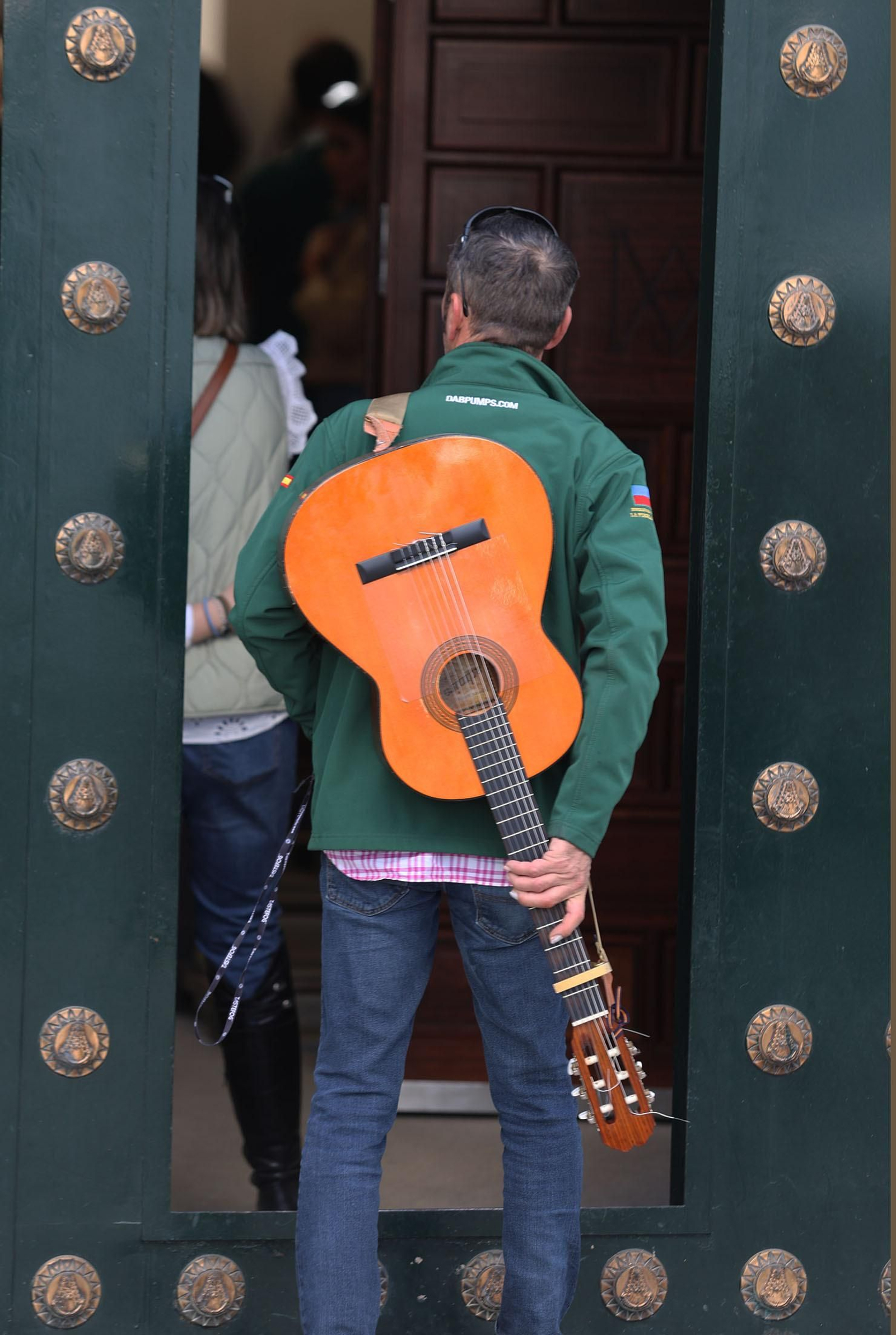 Imágenes del ambiente en la aldea del Rocío en la Candelaria 2024