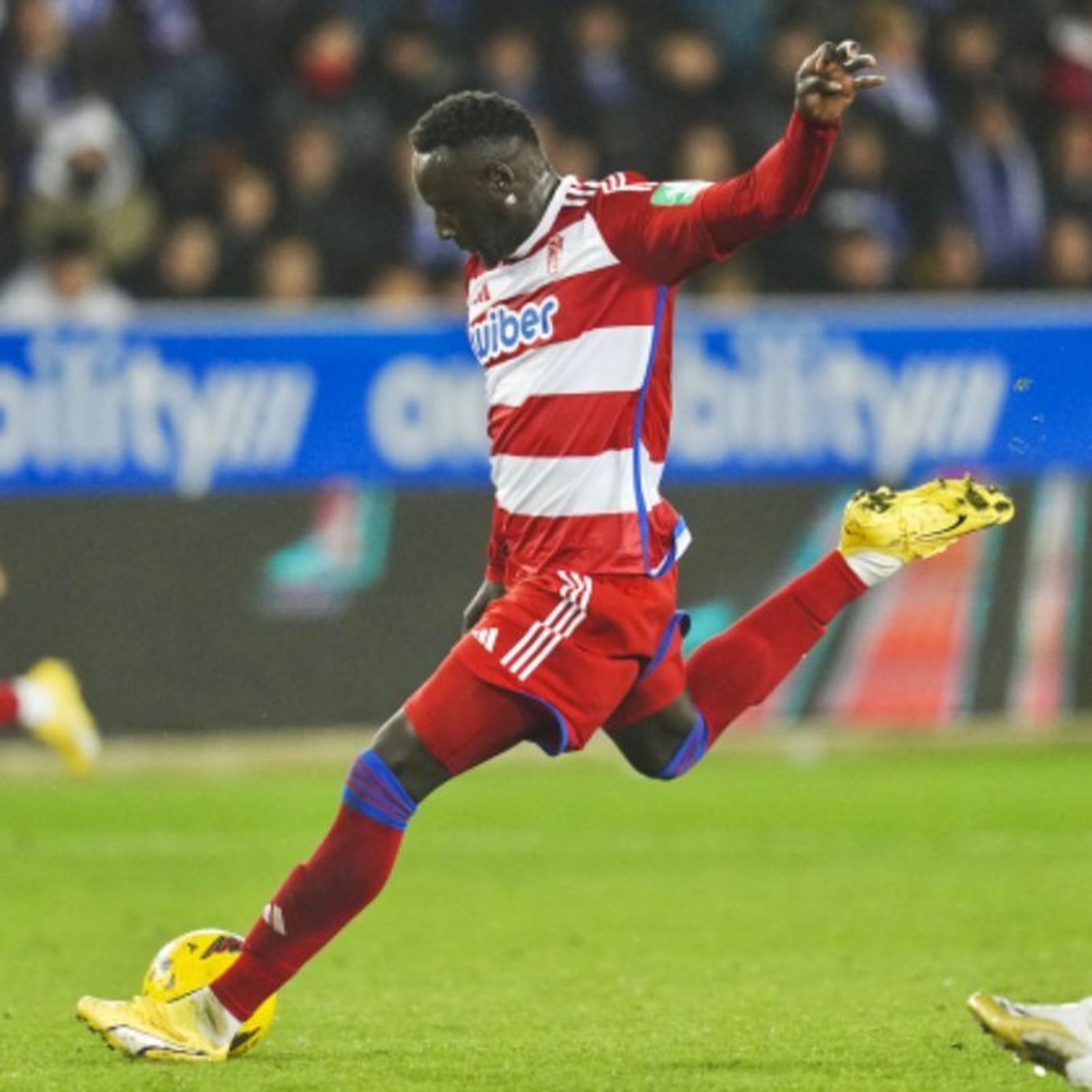Famara en acción durante un partido