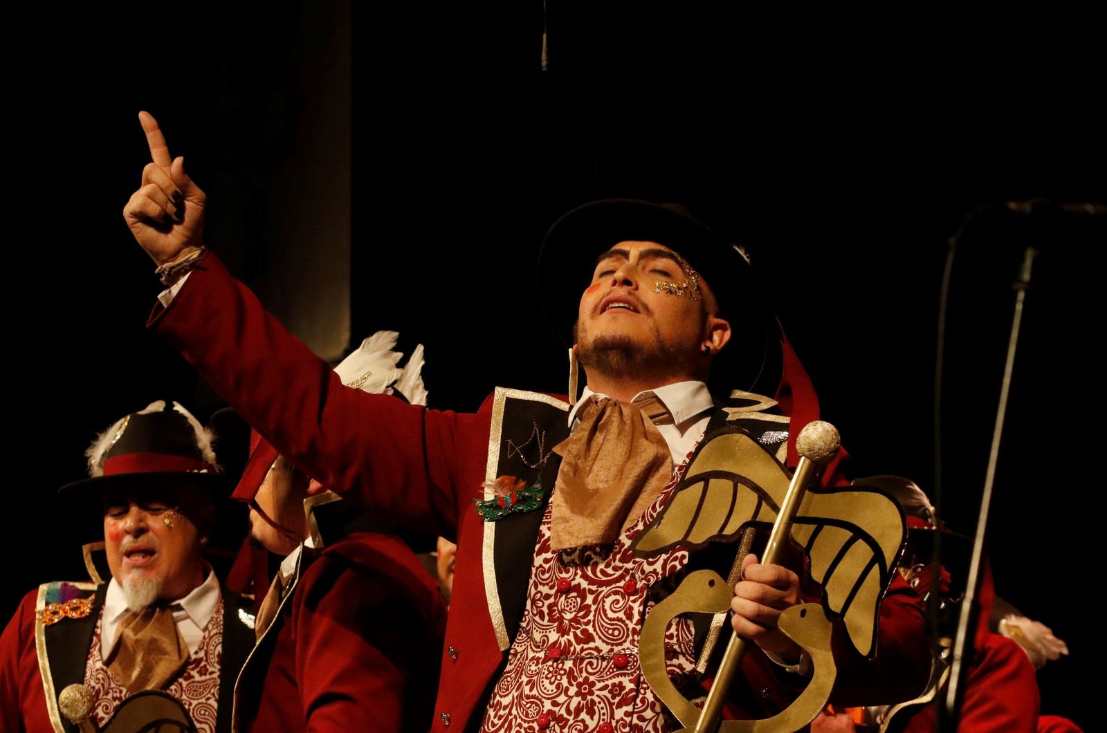 La primer sesión del Concurso de Agrupaciones del Carnaval de Córdoba, en imágenes