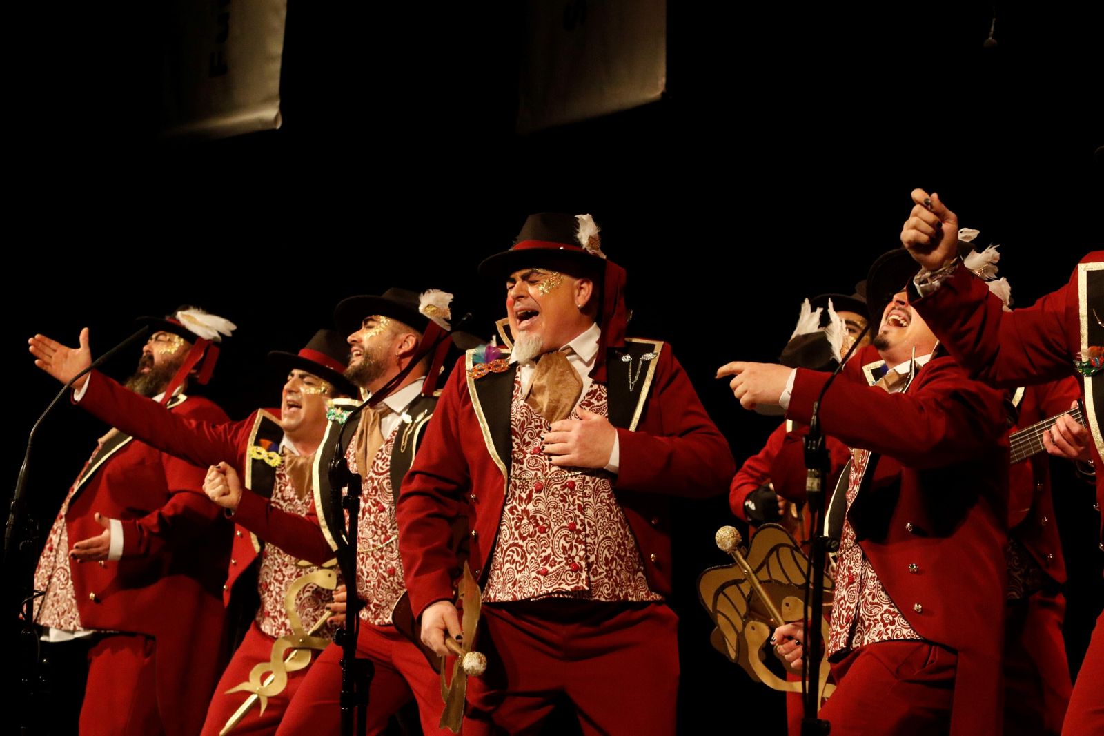 La primer sesión del Concurso de Agrupaciones del Carnaval de Córdoba, en imágenes