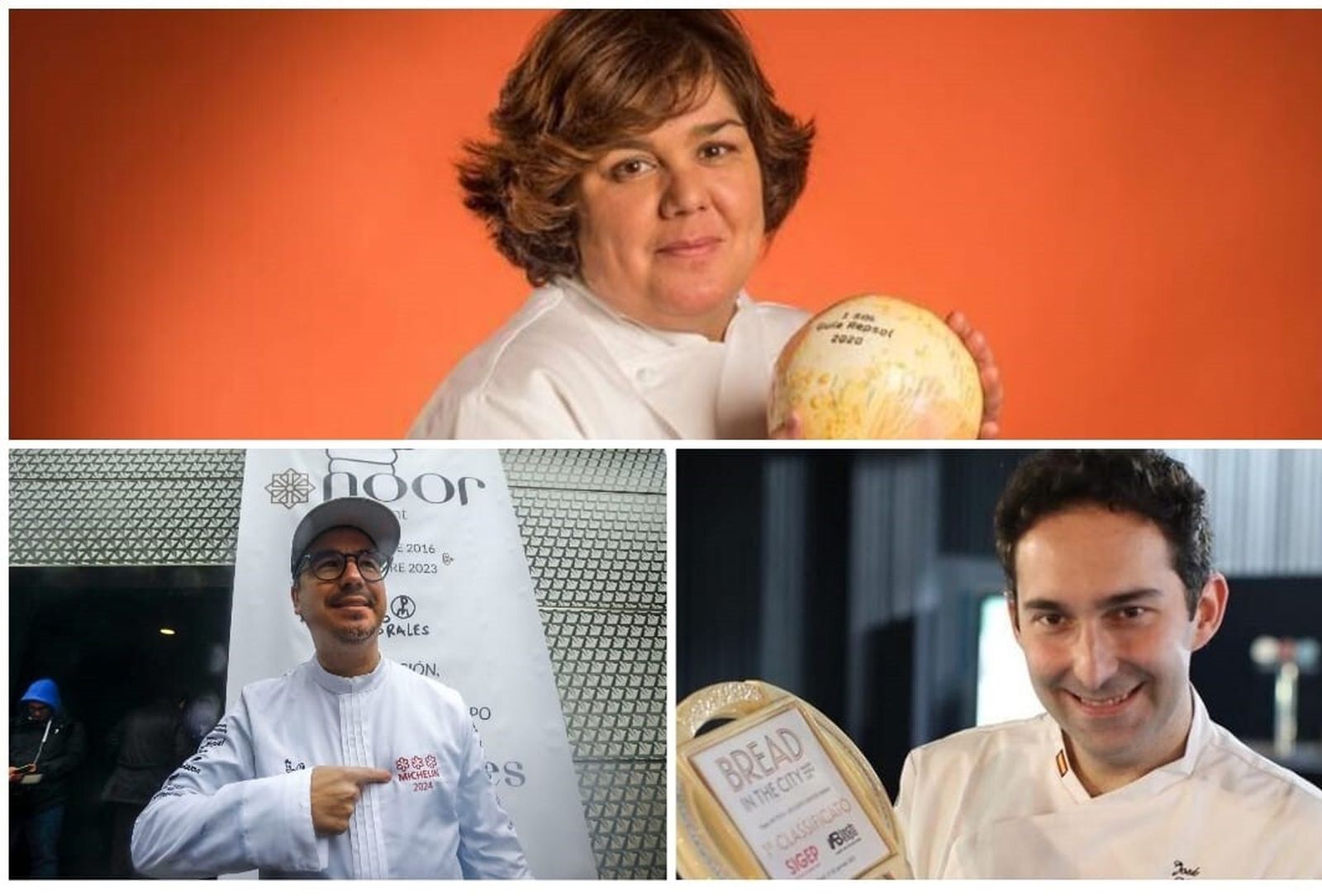 Celia Jiménez, Paco Morales y José Roldán, tres de las figuras de la gastronomía cordobesa que acudirán a Madrid Fusión.
