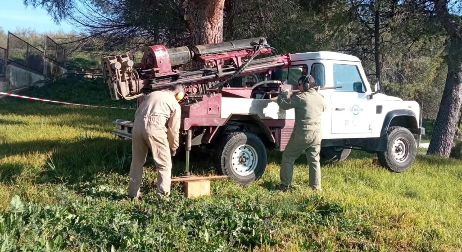 Sondeo en Sierra Boyera.