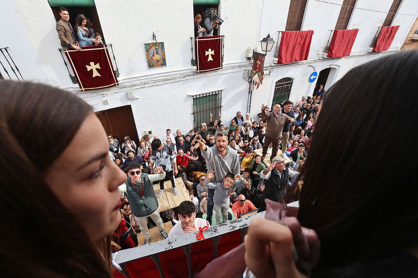 Imágenes de las tiradas de San Antonio Abad en Trigueros