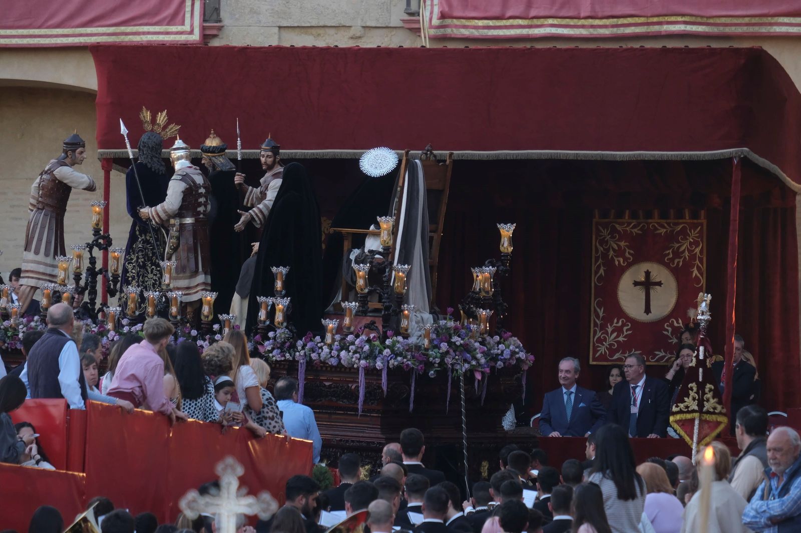 El Señor del Perdón, a su paso por la carrera oficial el pasado Miércoles Santo.