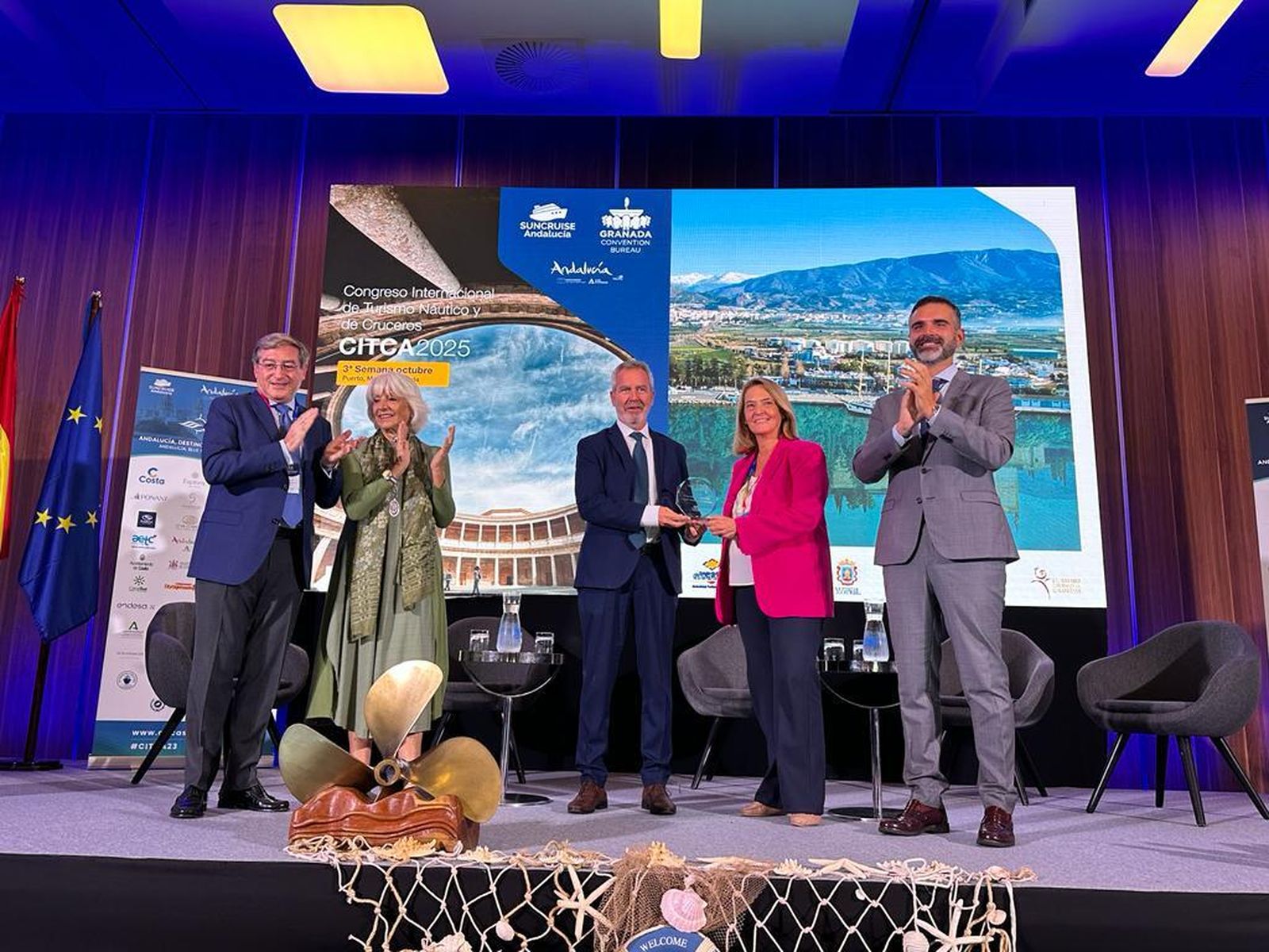 La capital y la costa serán  sedes del Congreso Internacional de Turismo Náutico y de Cruceros de Andalucía 2025