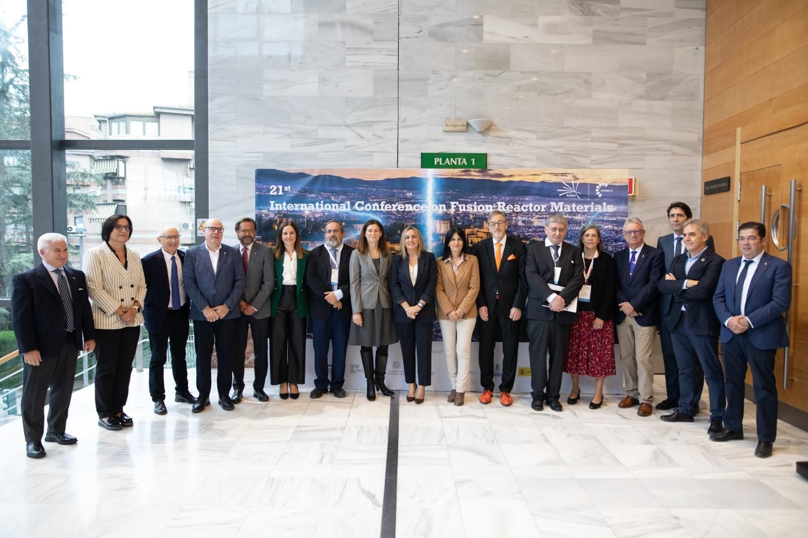 Sesión inaugural del congreso sobre materiales de fusión.