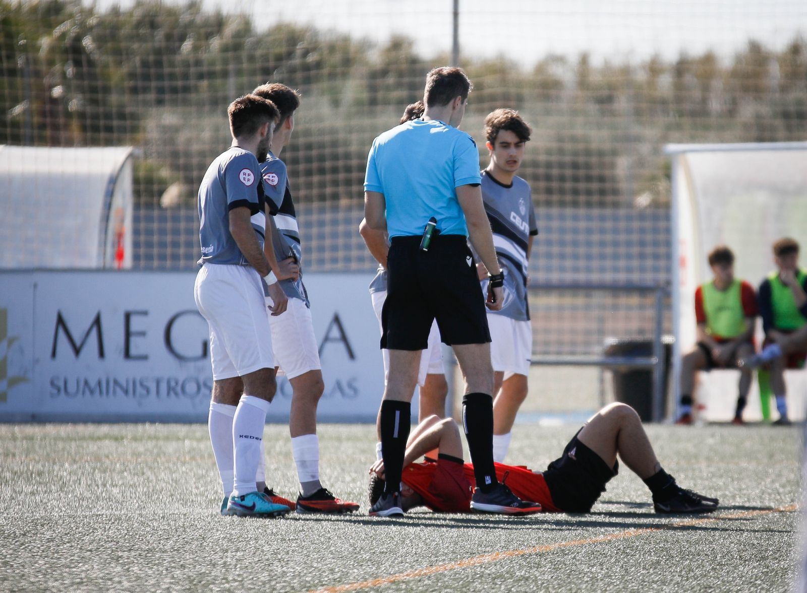 Imágenes del partido entre la Cañada y el Sporting Atlético