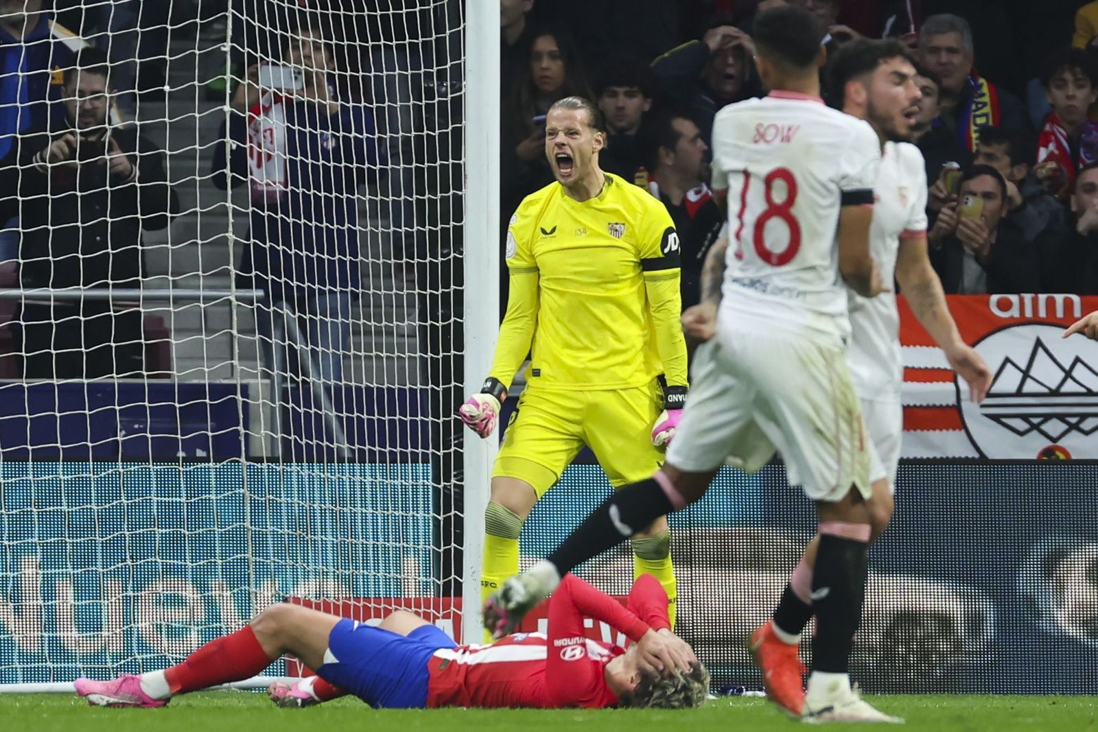 Las fotos del Atlético de Madrid - Sevilla en cuartos de la Copa del Rey