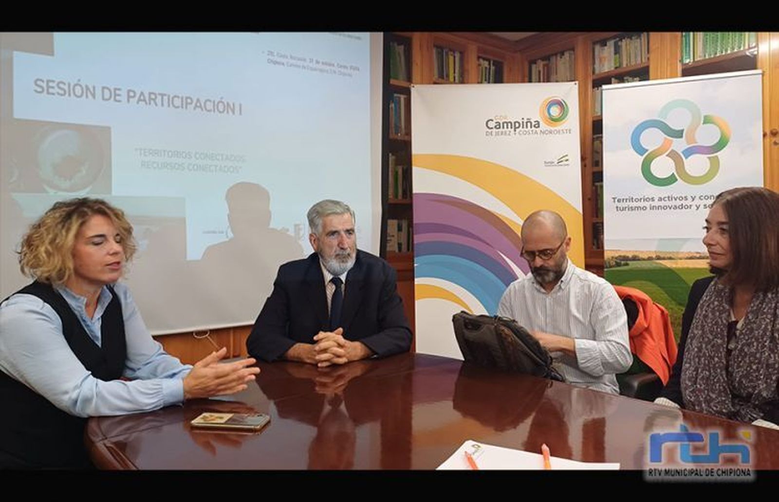 Aparcero en la reunión con el GDR.