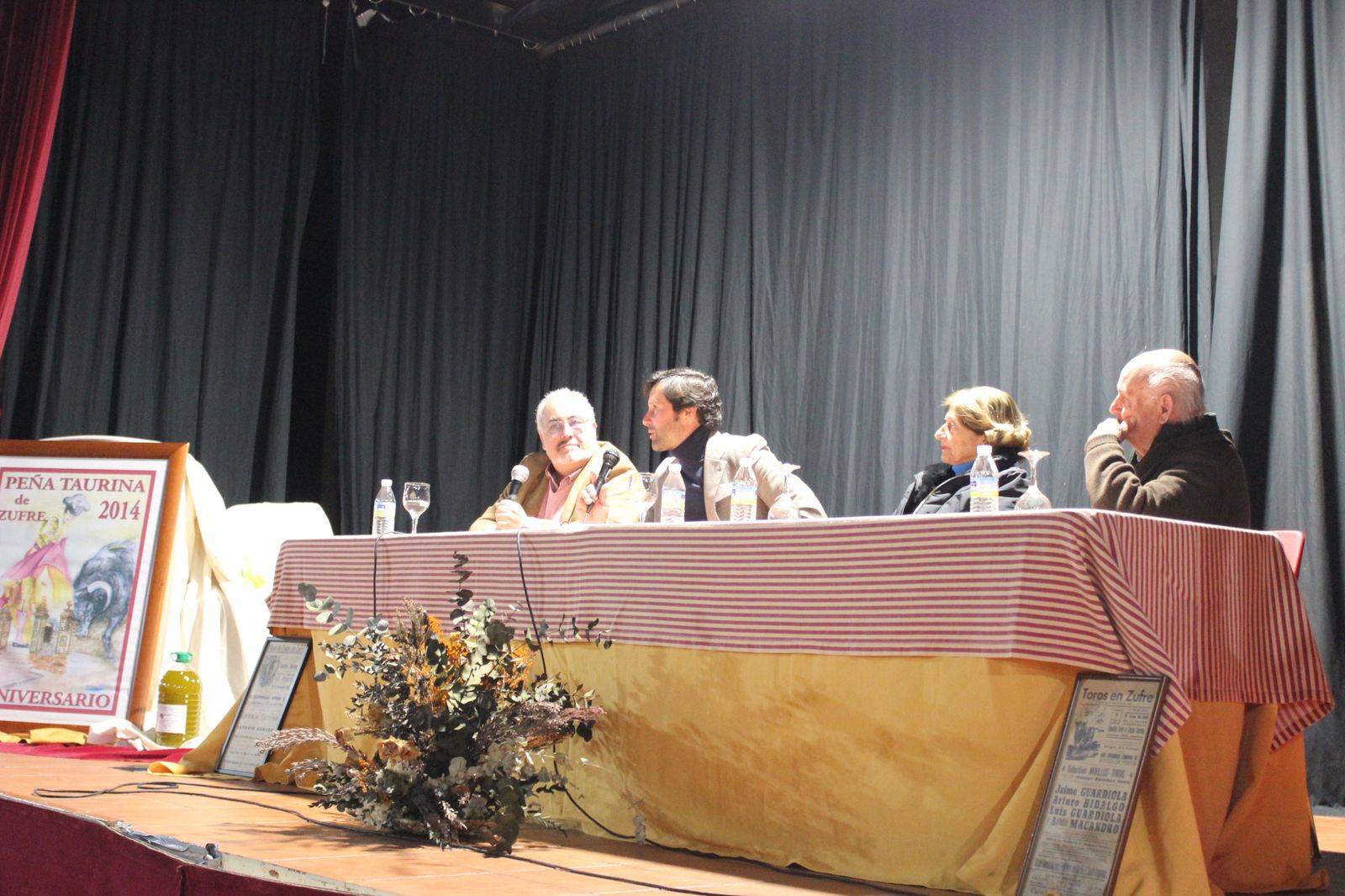 Andrés Romero fue protagonista de la segunda charla de la peña Luis Vilches