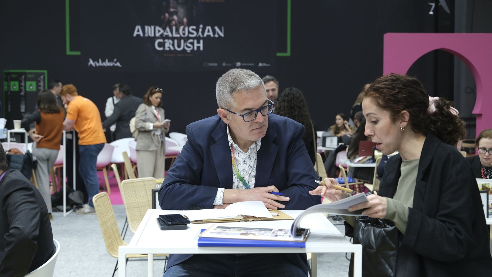 El pabellón de Andalucía en FITUR 2024, en imágenes