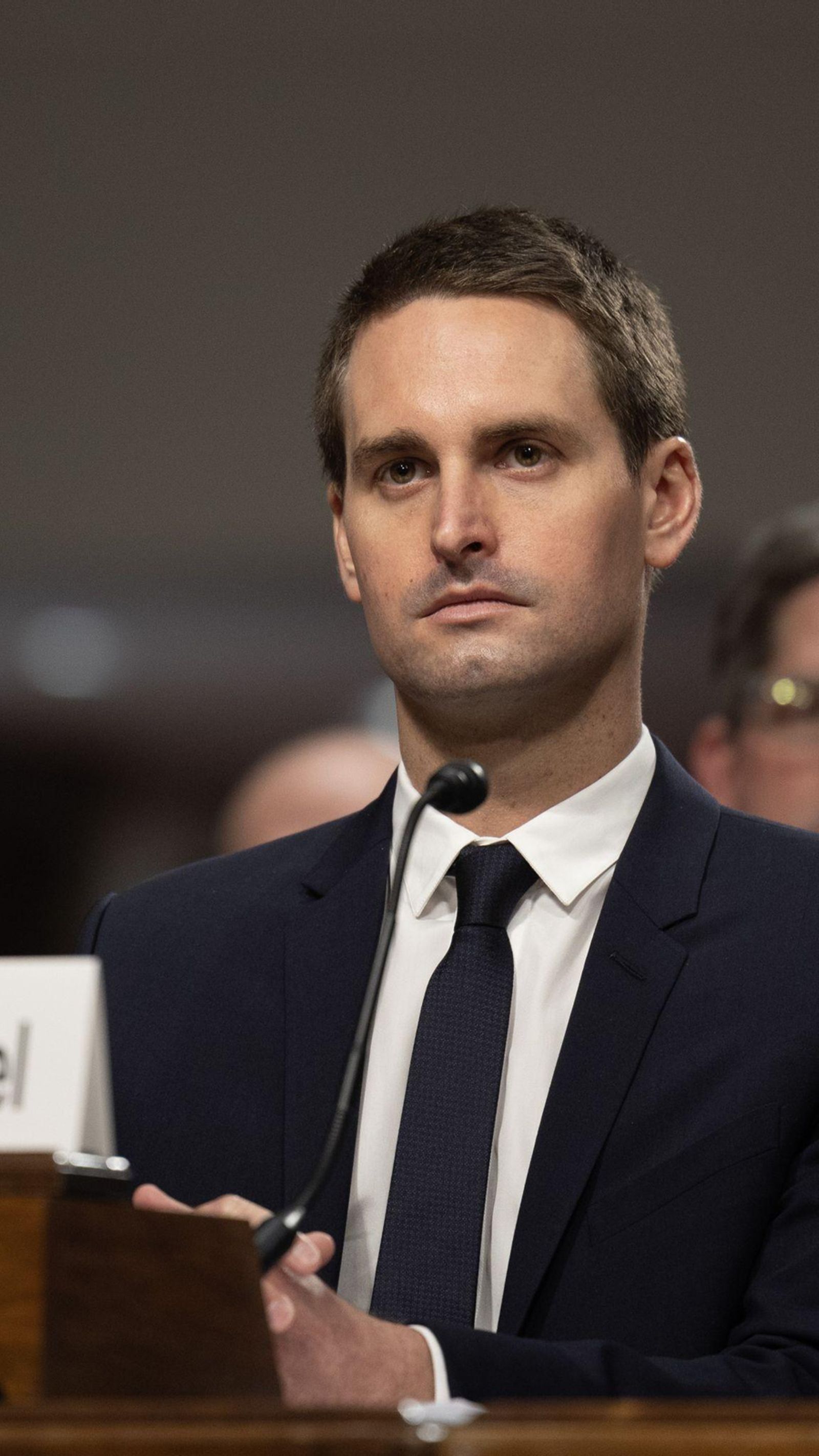 El CEO de Snap, Evan Spiegel