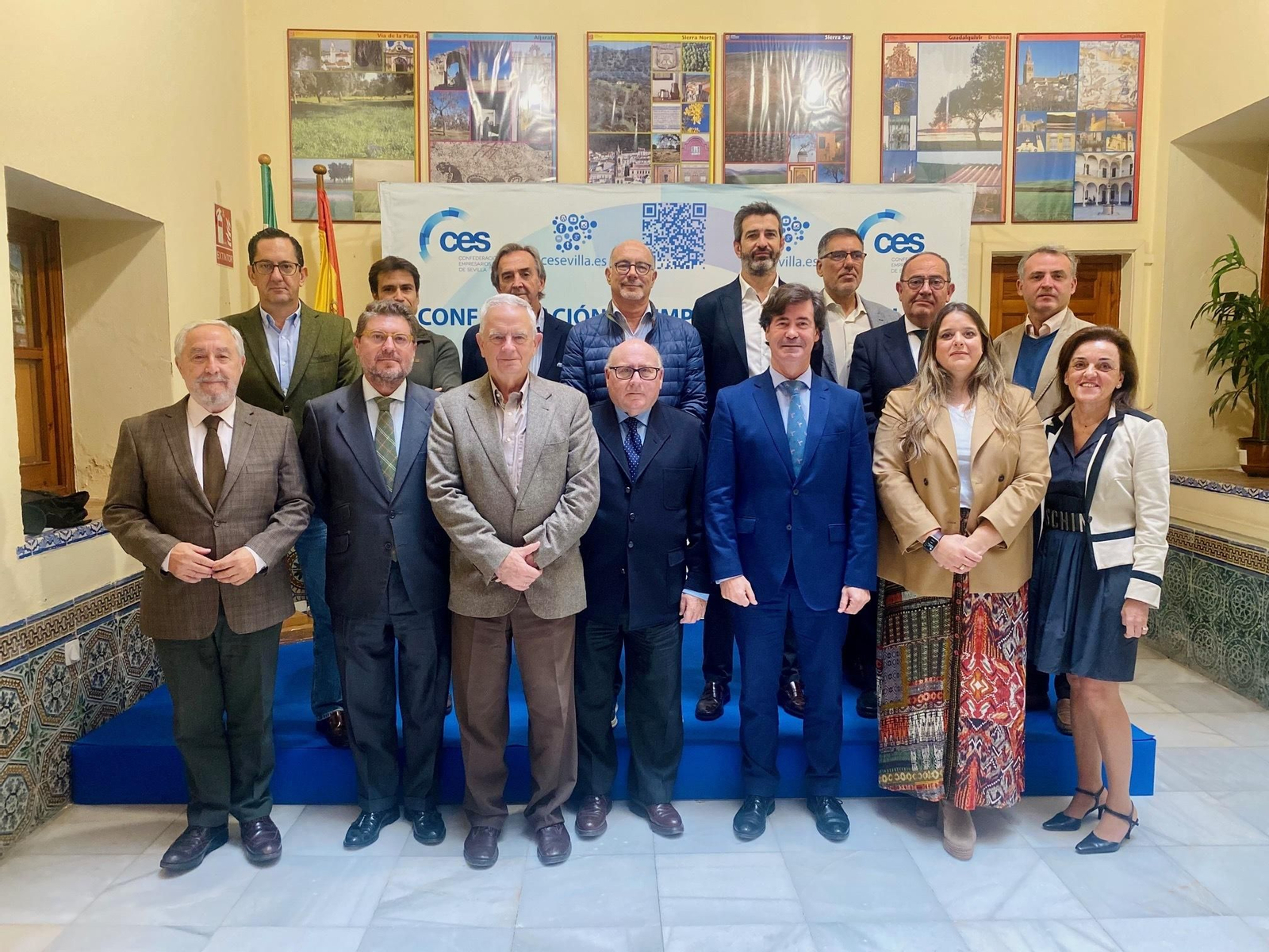 Comité ejecutivo de la Confederación de Empresarios de Sevilla