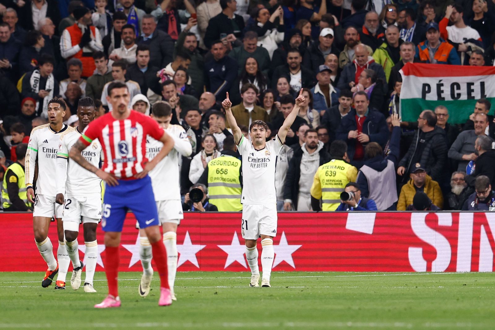 Brahim Díaz, protagonista en el derbi madrileño y aclamado por el Bernabéu