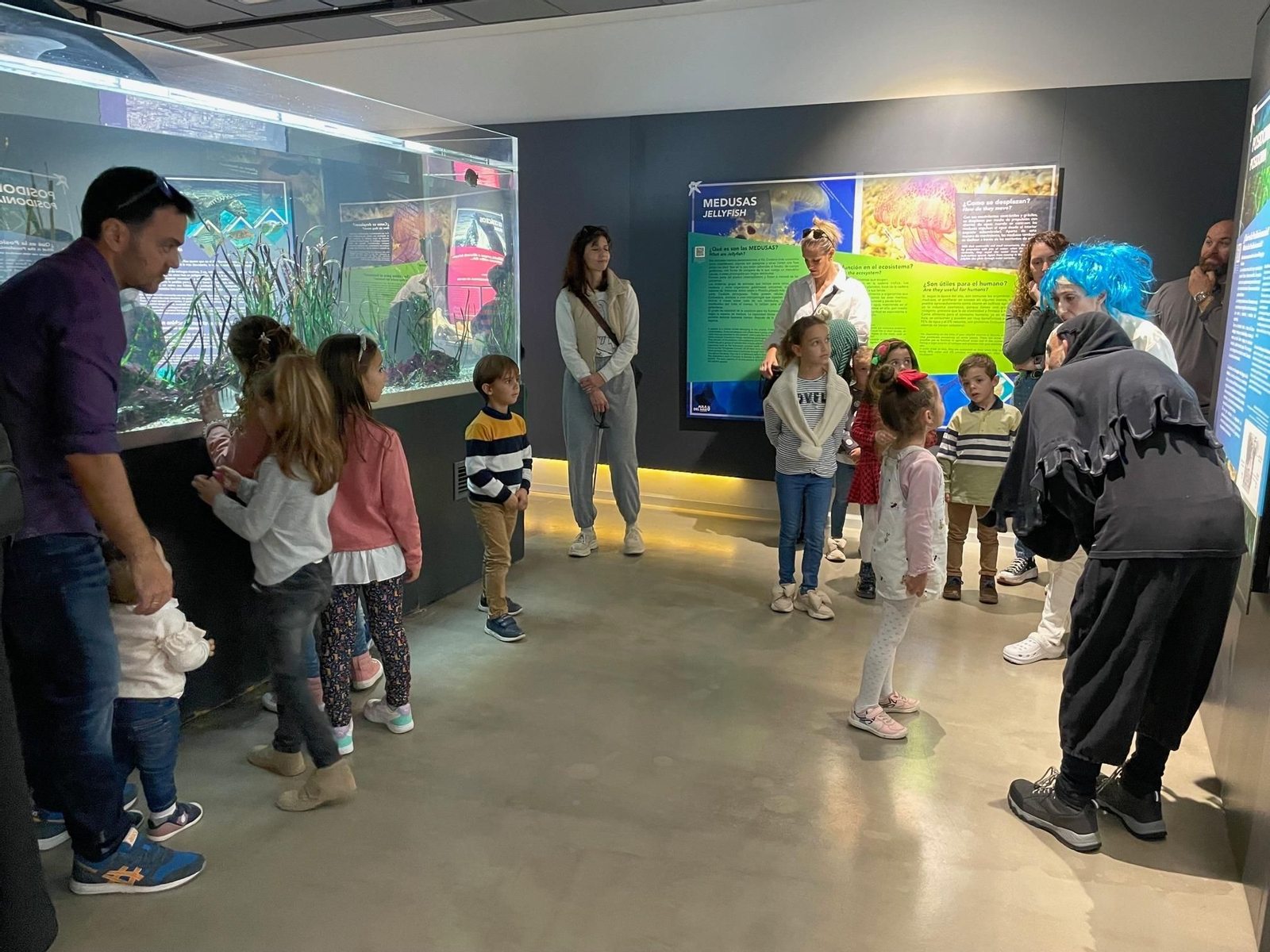 Las actividades propuestas en el Aula del Mar durante el mes de enero han resultado ser todo un éxito.