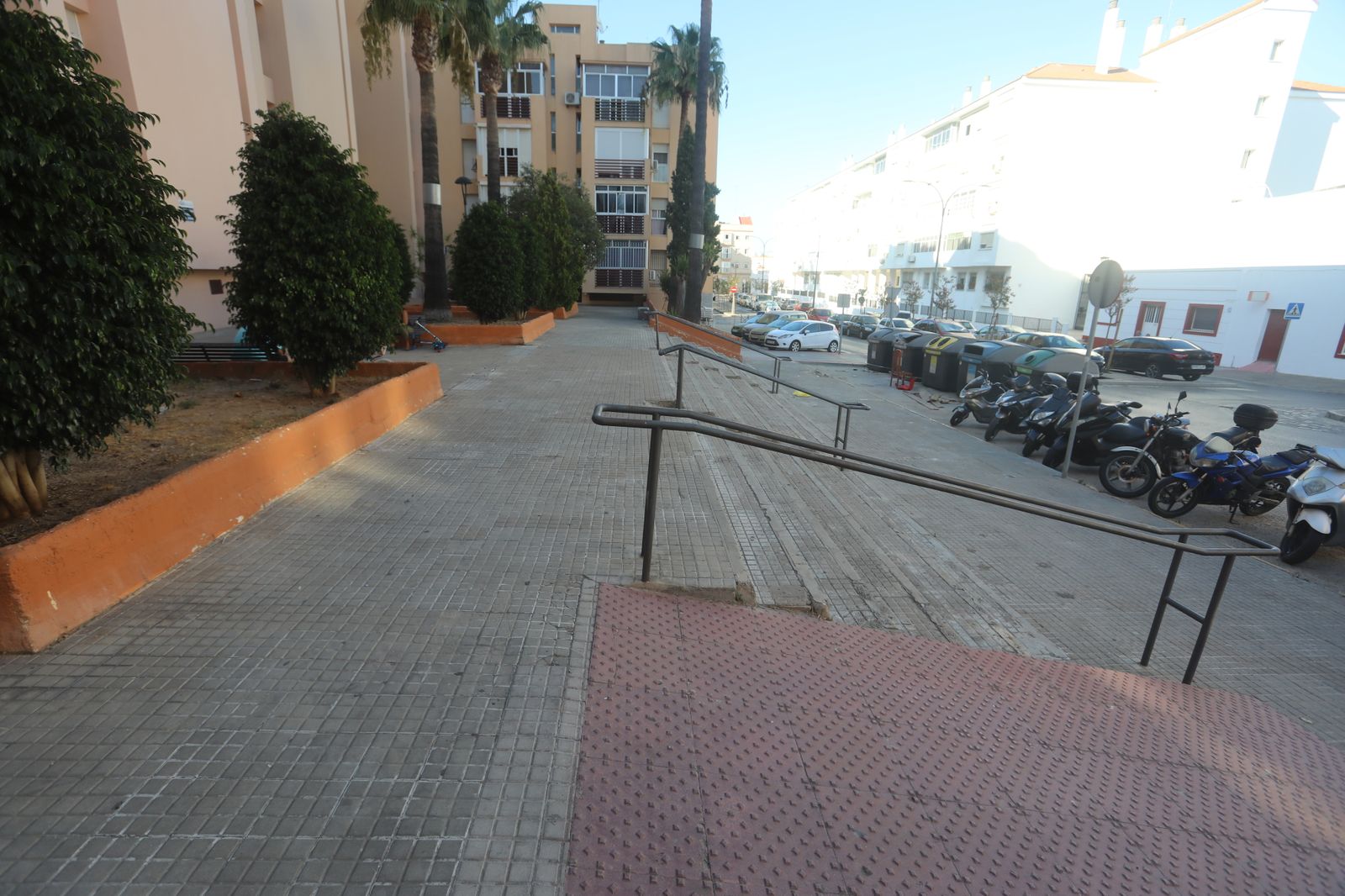 La plaza de La Bahía de San Fernando.