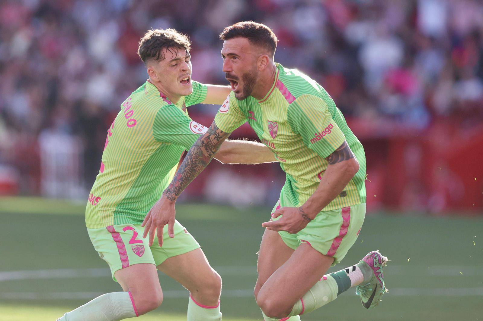 Las fotos del Recreativo Granada - Málaga CF