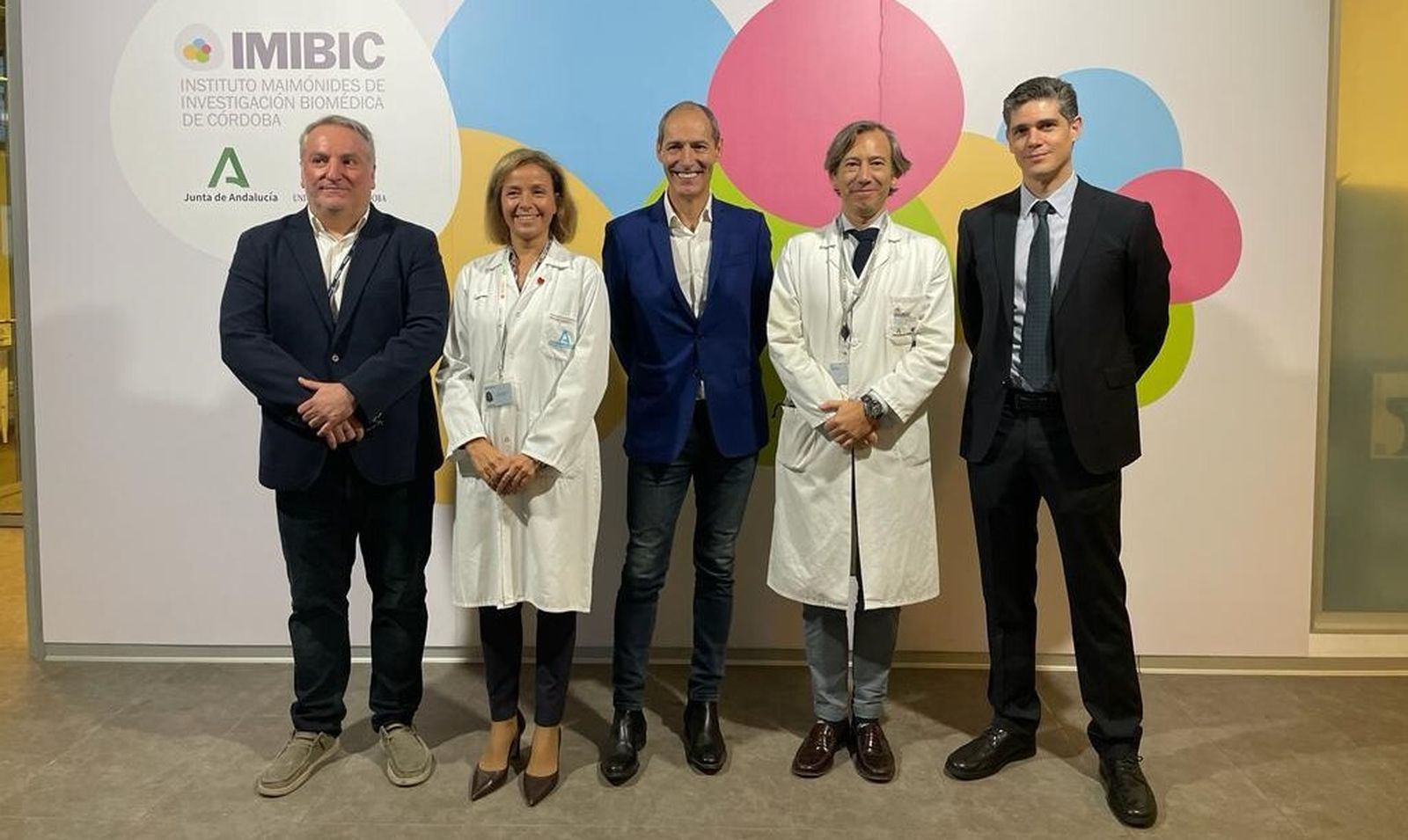 Inauguración del encuentro sobre oligodendroglioma, con el actor Manuel Bandera.