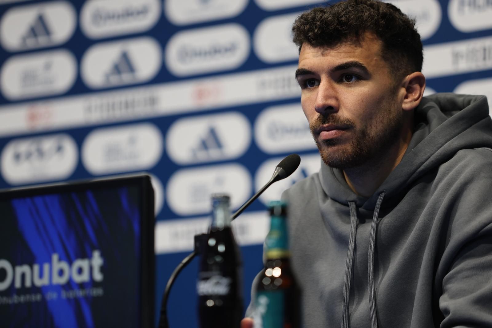 Rubén Serrano en rueda de prensa