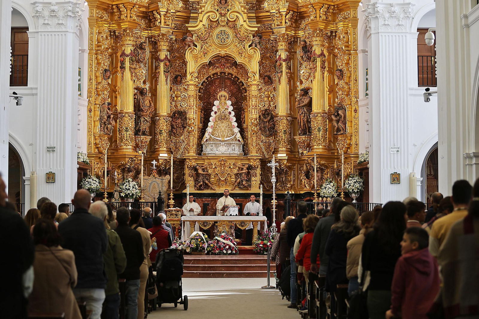 Imágenes del ambiente en la aldea del Rocío en la Candelaria 2024