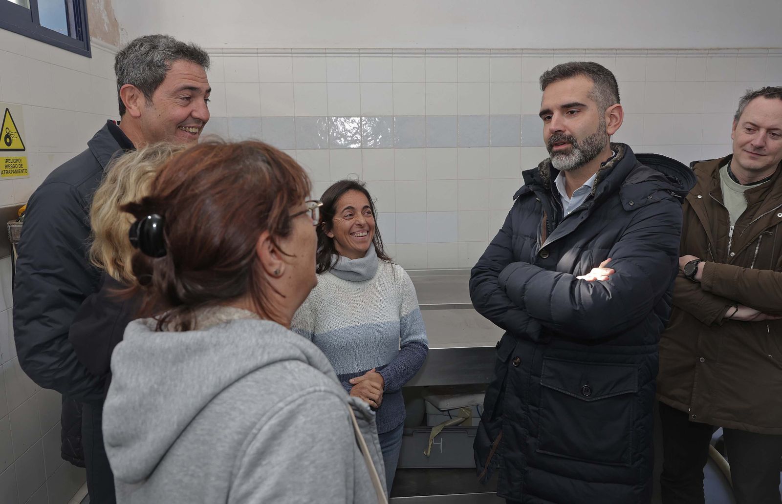 La visita de Ramón Fernández Pacheco al Cegma de Algeciras, en imágenes