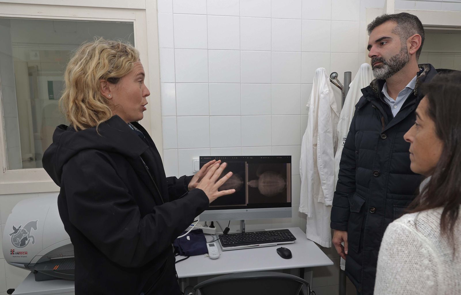 La visita de Ramón Fernández Pacheco al Cegma de Algeciras, en imágenes