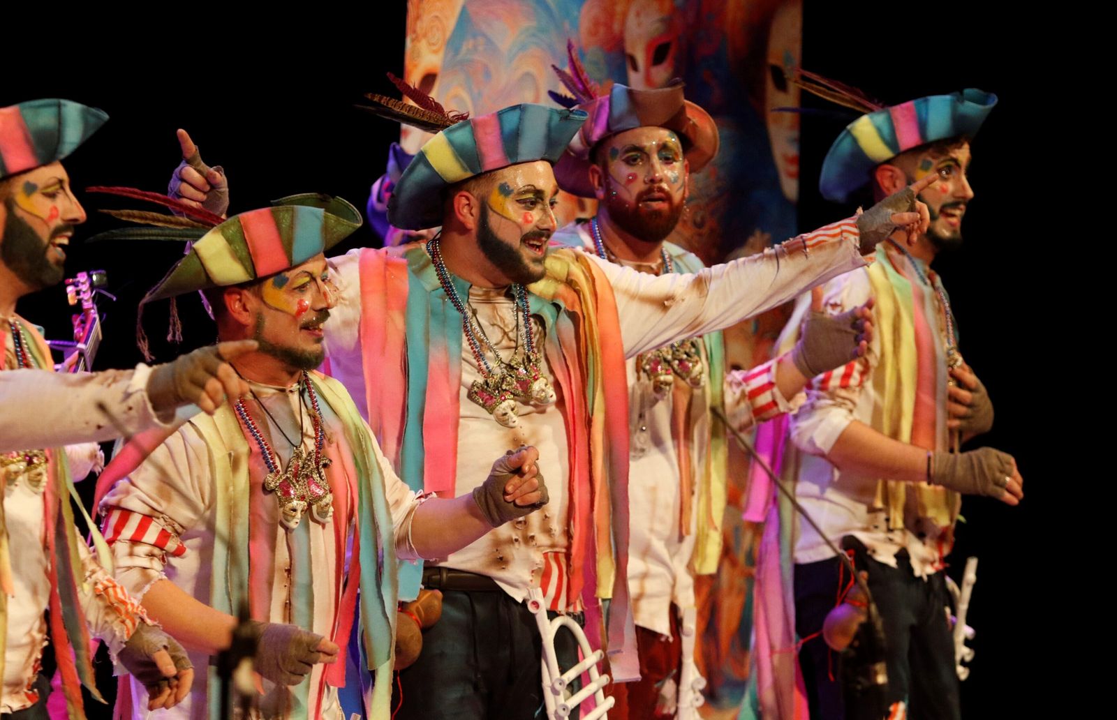 Las imágenes de la primera semifinal del Concurso de Agrupaciones del Carnaval de Córdoba