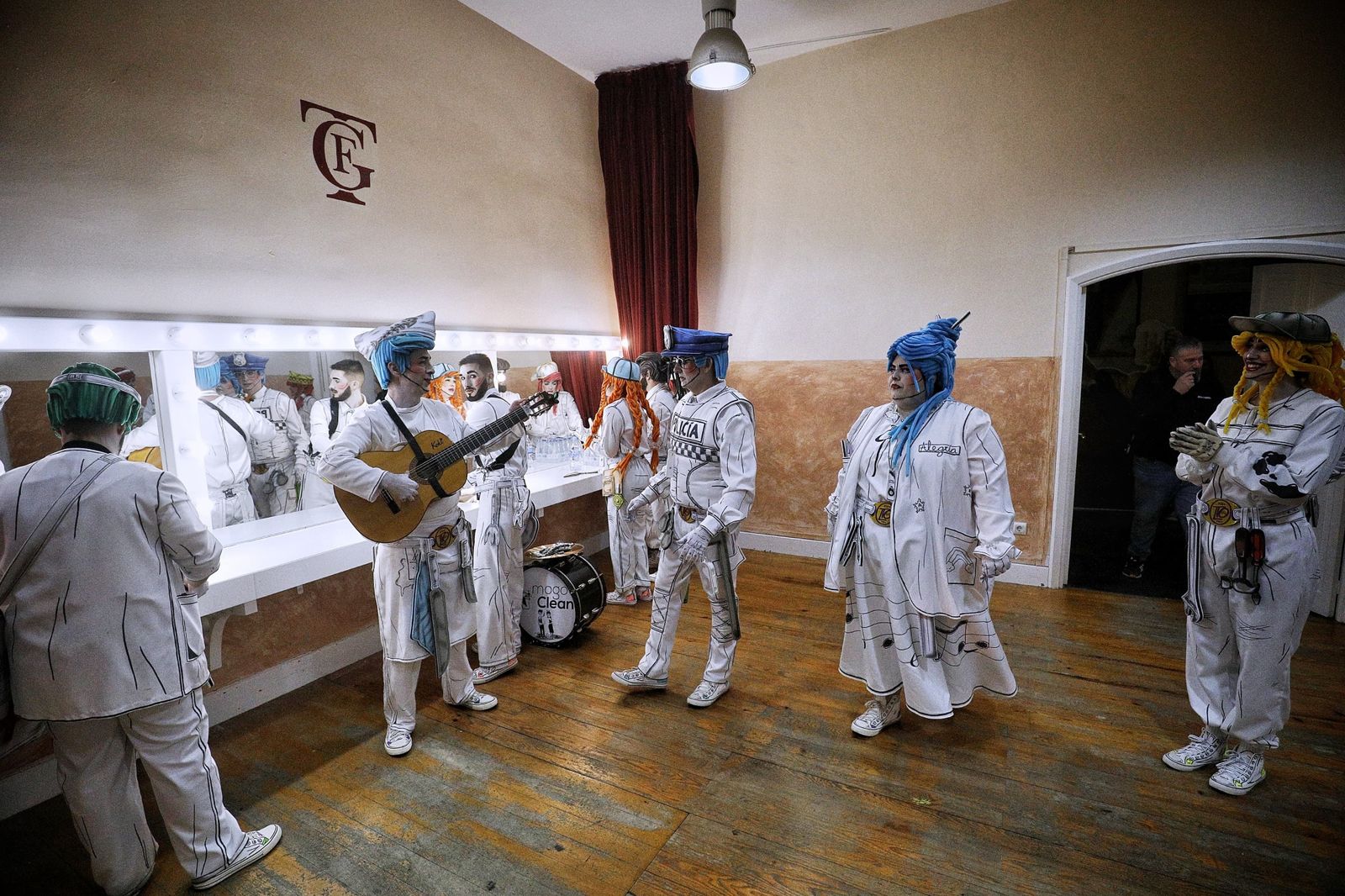 Comparsa 'La tinta obrera'