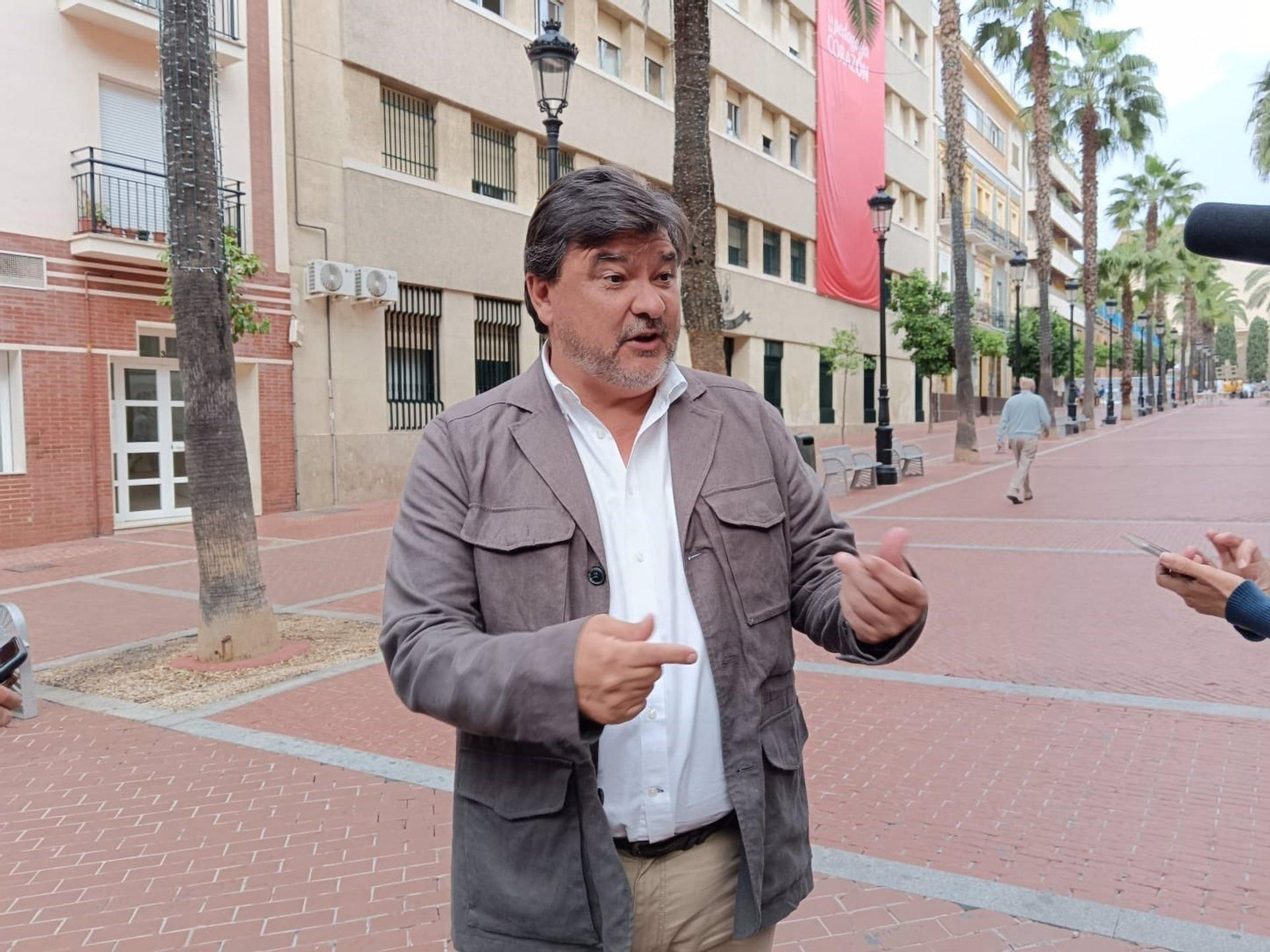 El vicesecretario general del PSOE de Huelva y diputado nacional, Gabriel Cruz
