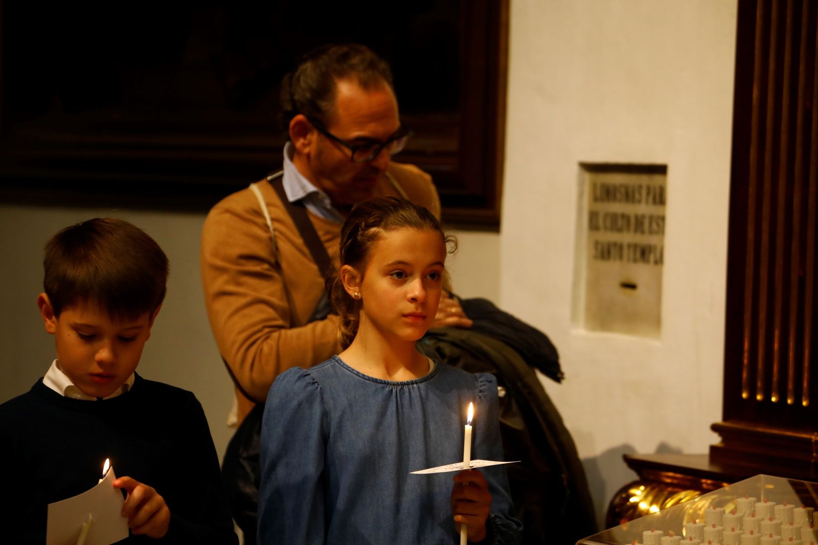 Las imágenes de la presentación de los niños a la Virgen de los Dolores de Córdoba