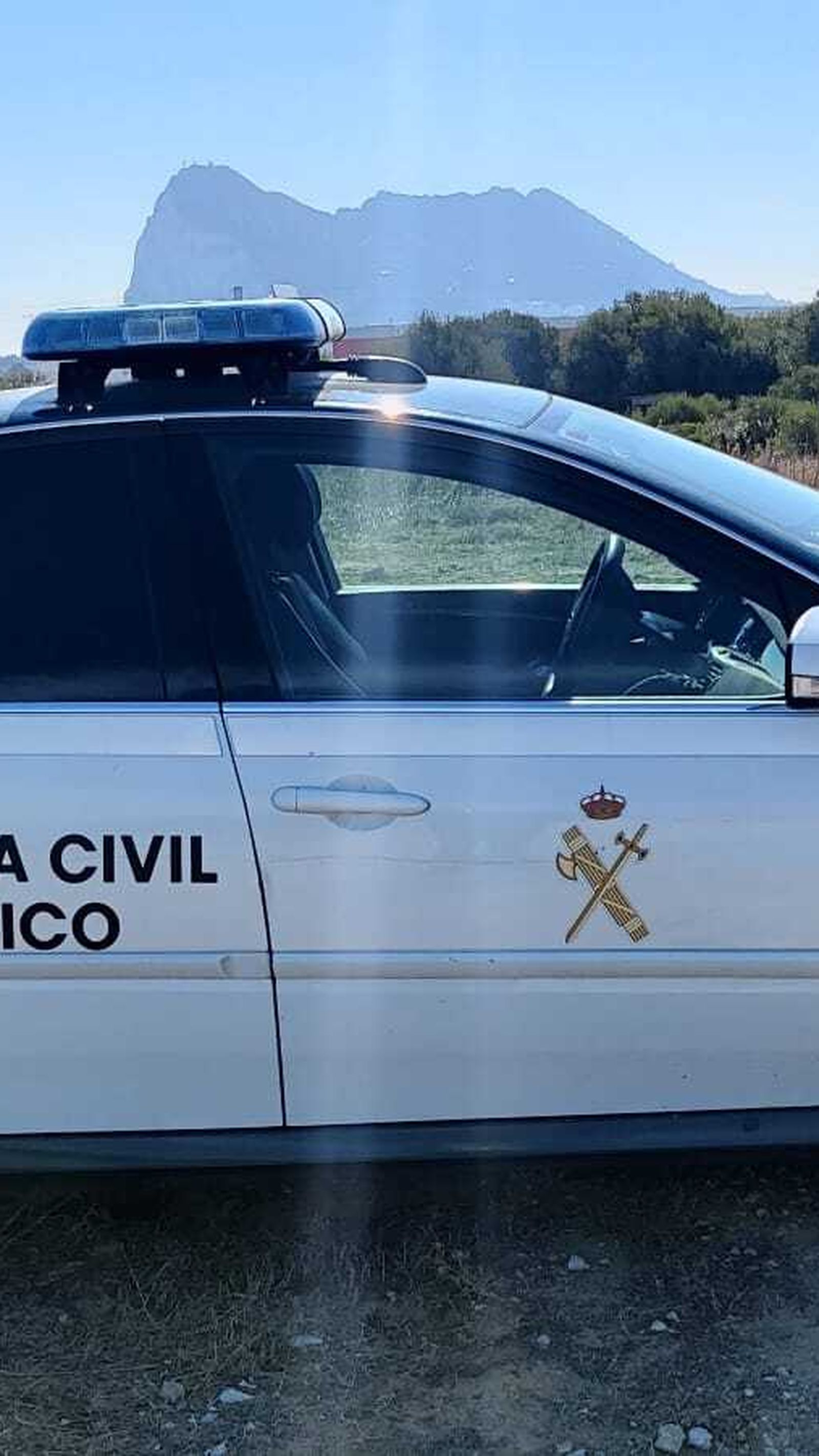Luis de Lama, guardia civil de Tráfico en el Campo de Gibraltar.
