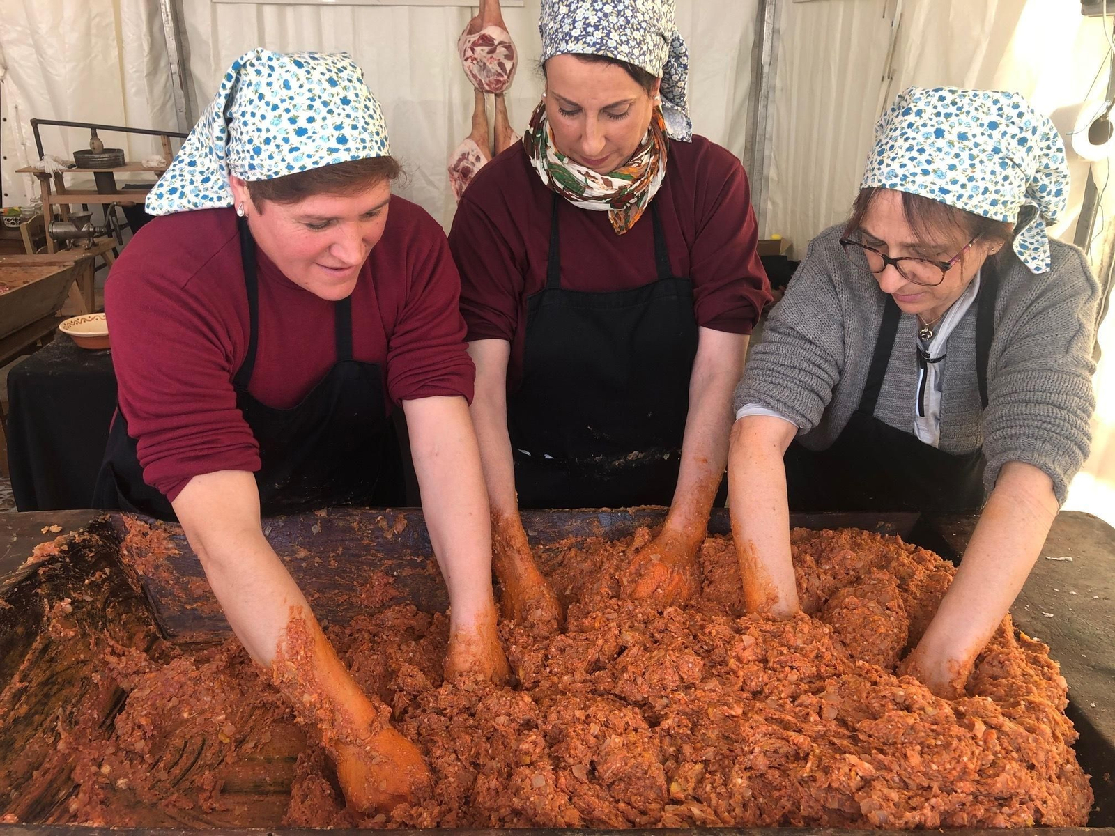 Matanceras en Villanueva de Córdoba.