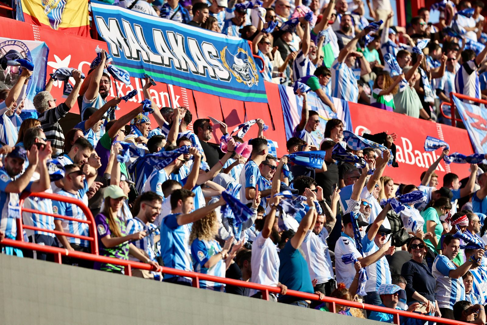 Las fotos del Recreativo Granada - Málaga CF