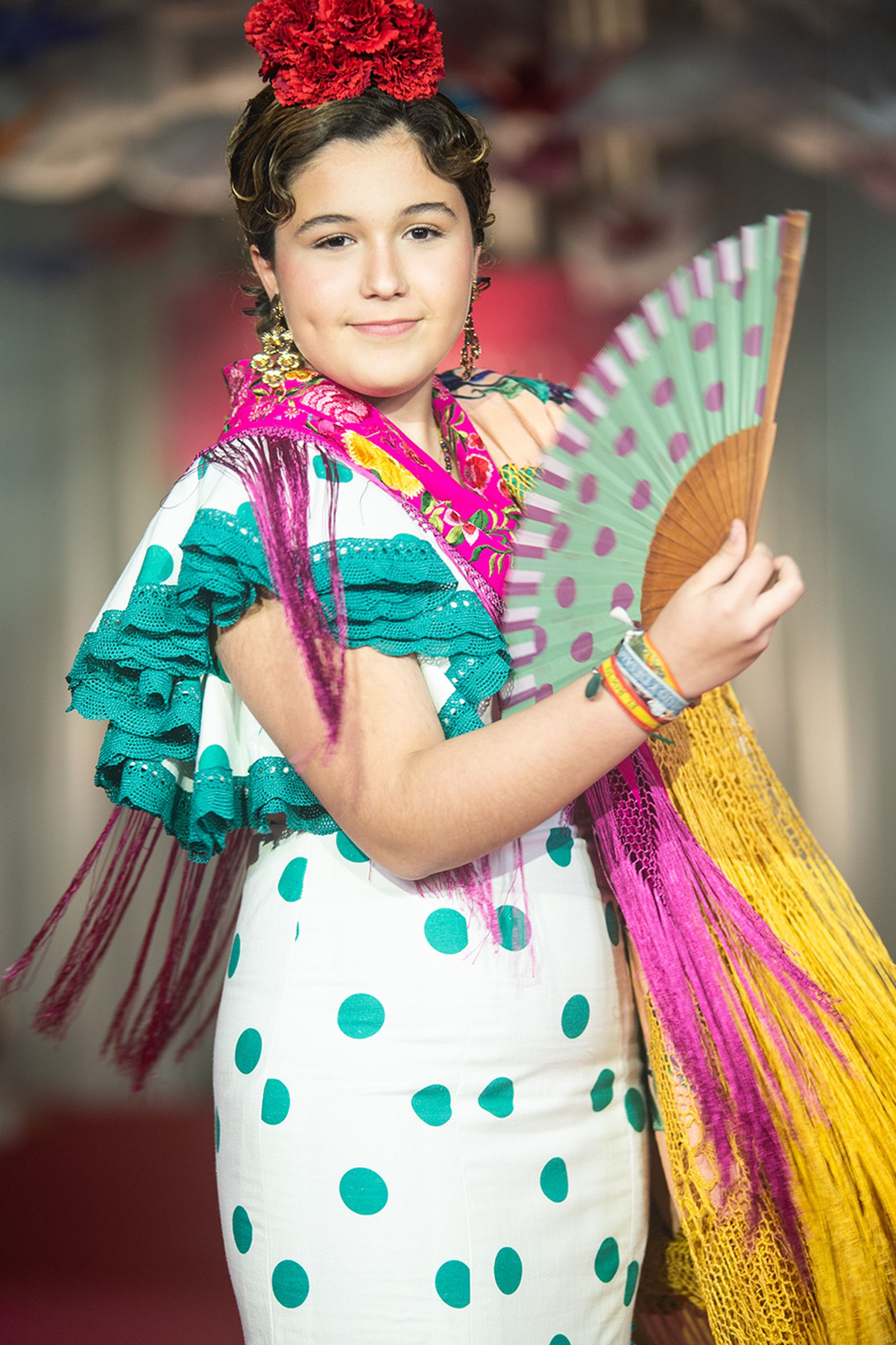 El desfile infantil de moda flamenca de Rocío Peralta, todas las fotos